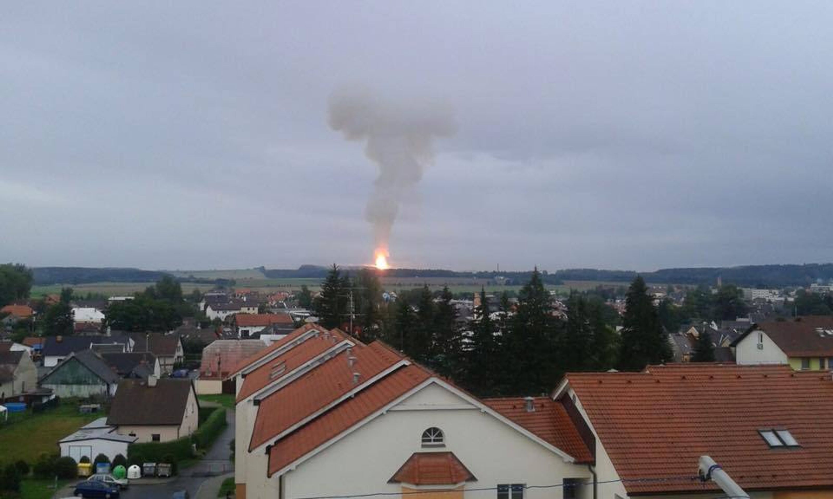 Exploze ve strojírnách u Poličky - 1 - GALERIE: Výbuch ve strojírnách u Poličky (7/7)
