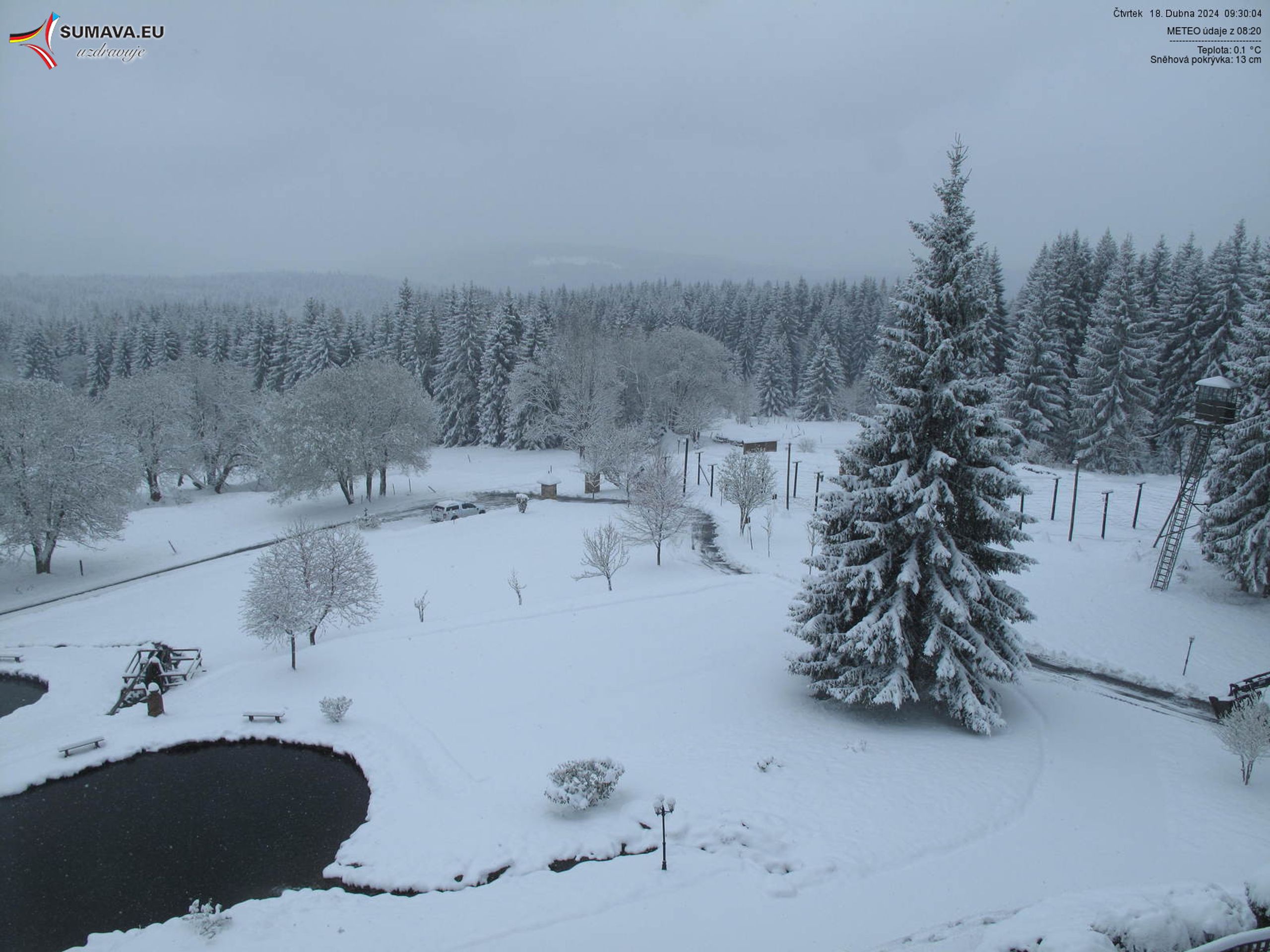 Bučina - Na Šumavě napadl sníh (1/11)