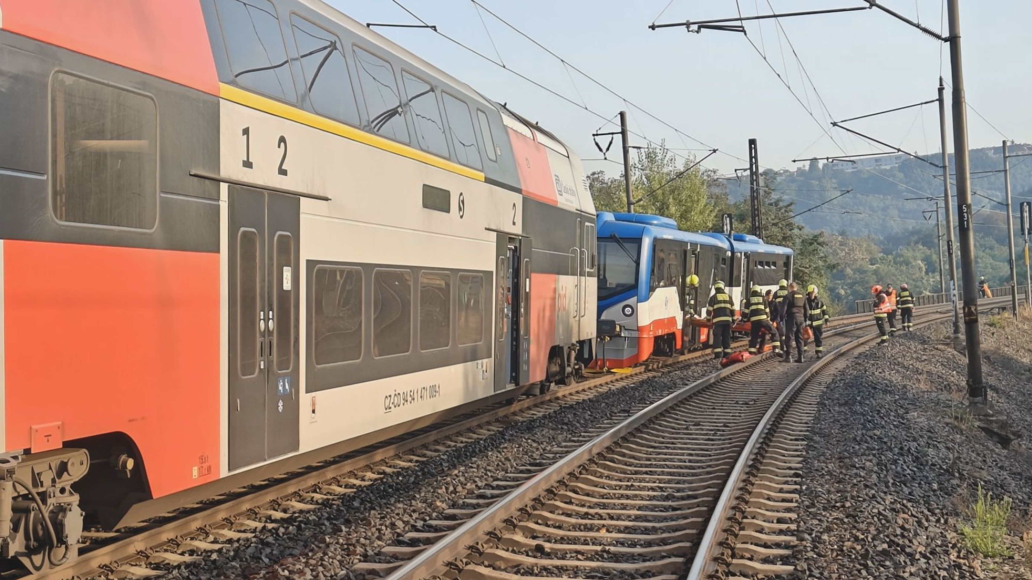 Srážka vlaků v Praze - Srážka vlaků v pražské Libni (23/24)