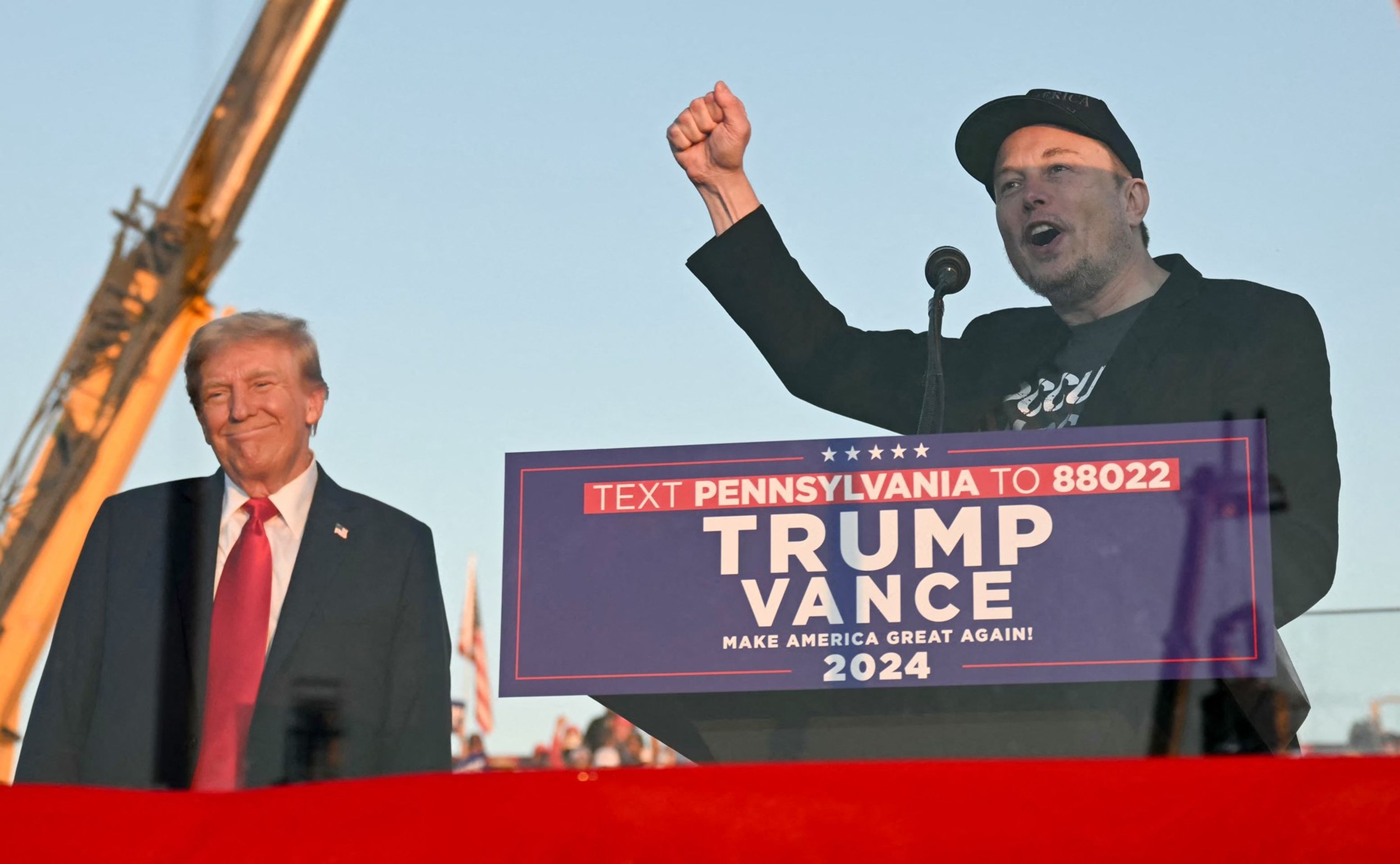 Donald Trump a Elon Musk, 6. 10. 2024 - Elon Musk (5/12)