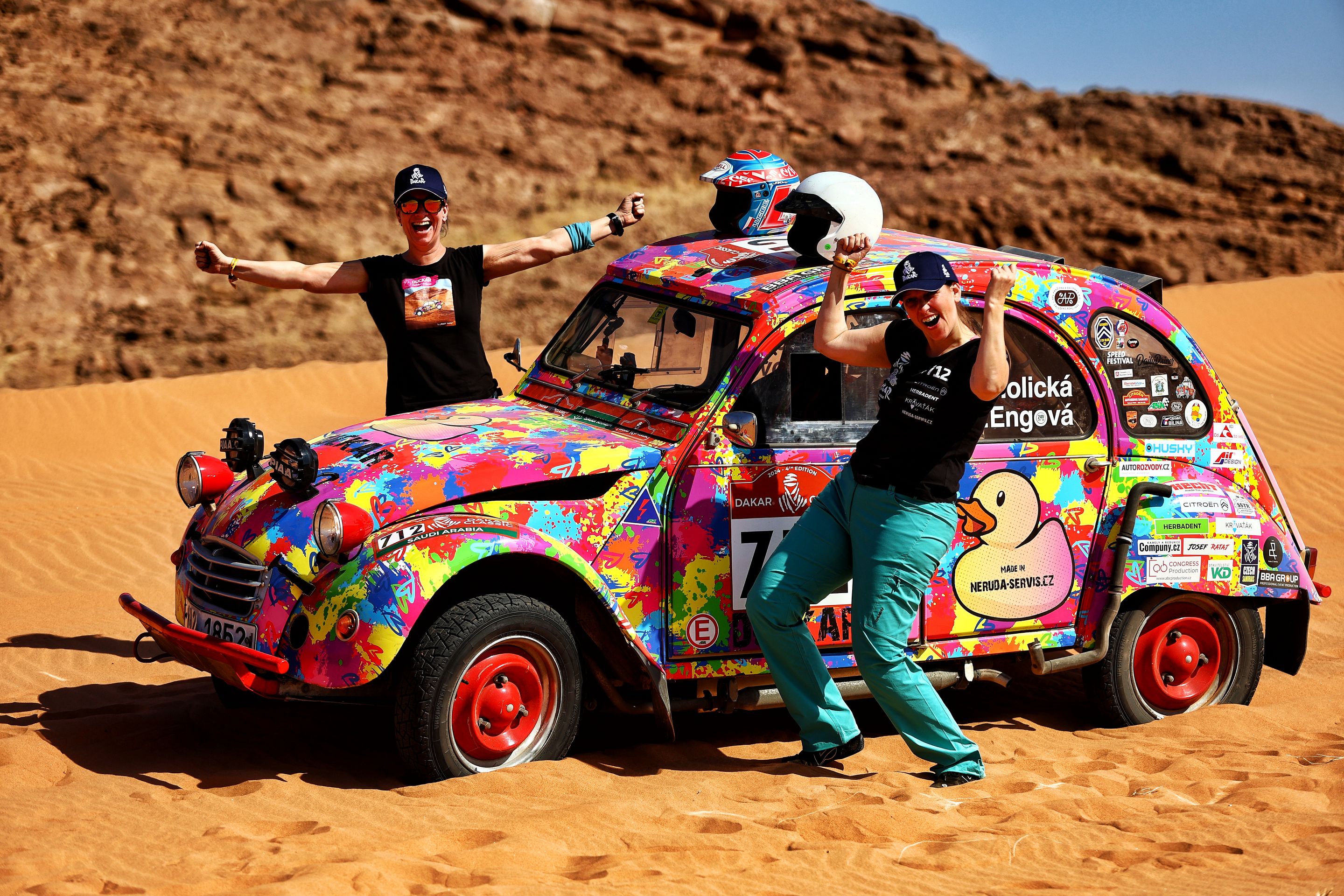 Citroën 2CV na Dakaru - Unikátní Citroën 2CV opět míří na Dakar (7/10)