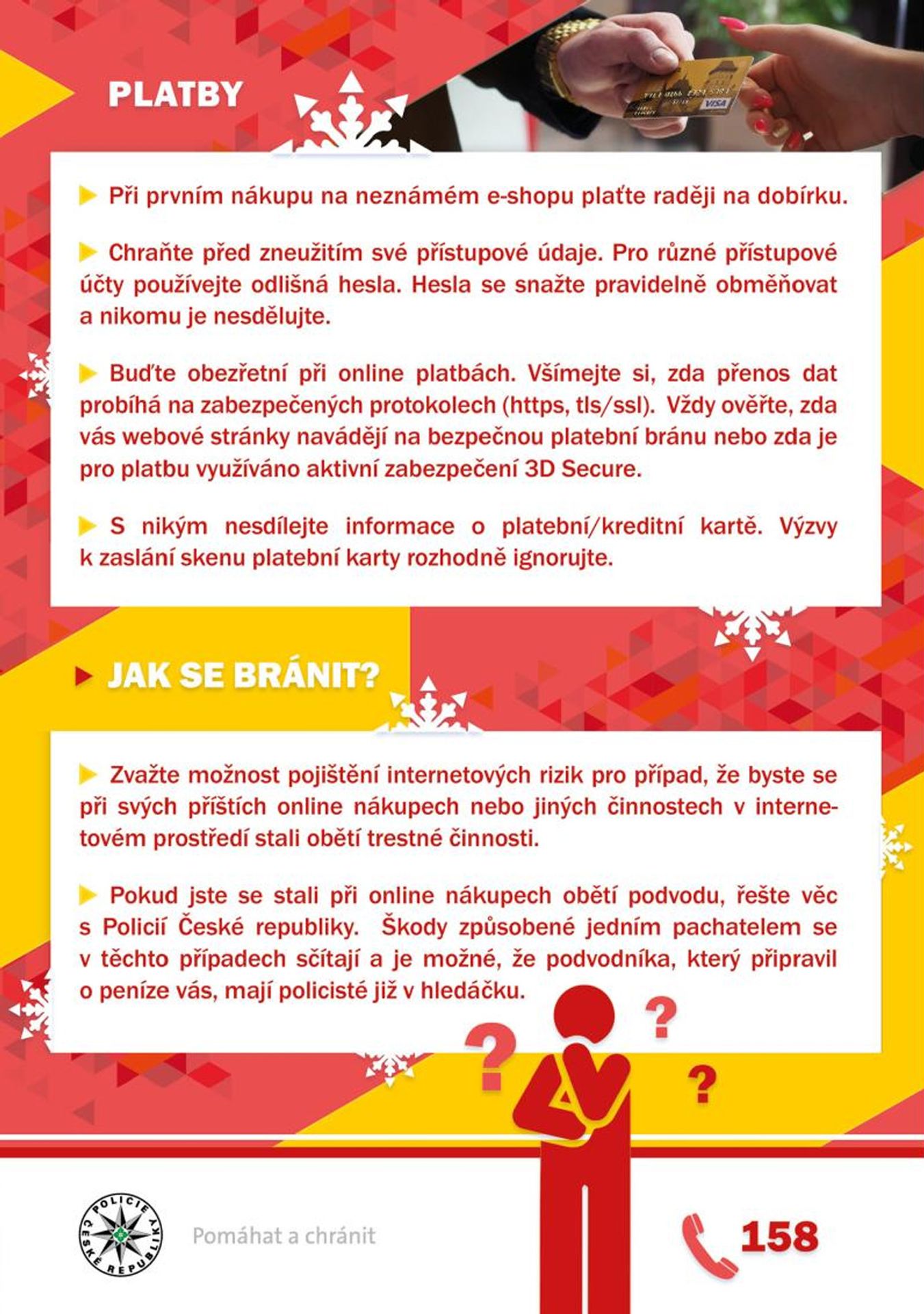 Jak nakupovat bezpečně online - Nakupujte bezpečně online (3/3)
