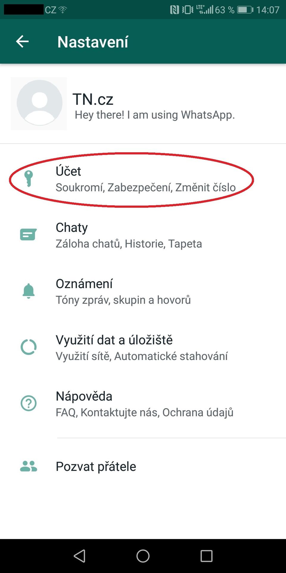 Jak skrýt viditelnost na WhatsApp - 4 - GALERIE: Jak skrýt viditelnost na WhatsApp (3/6)