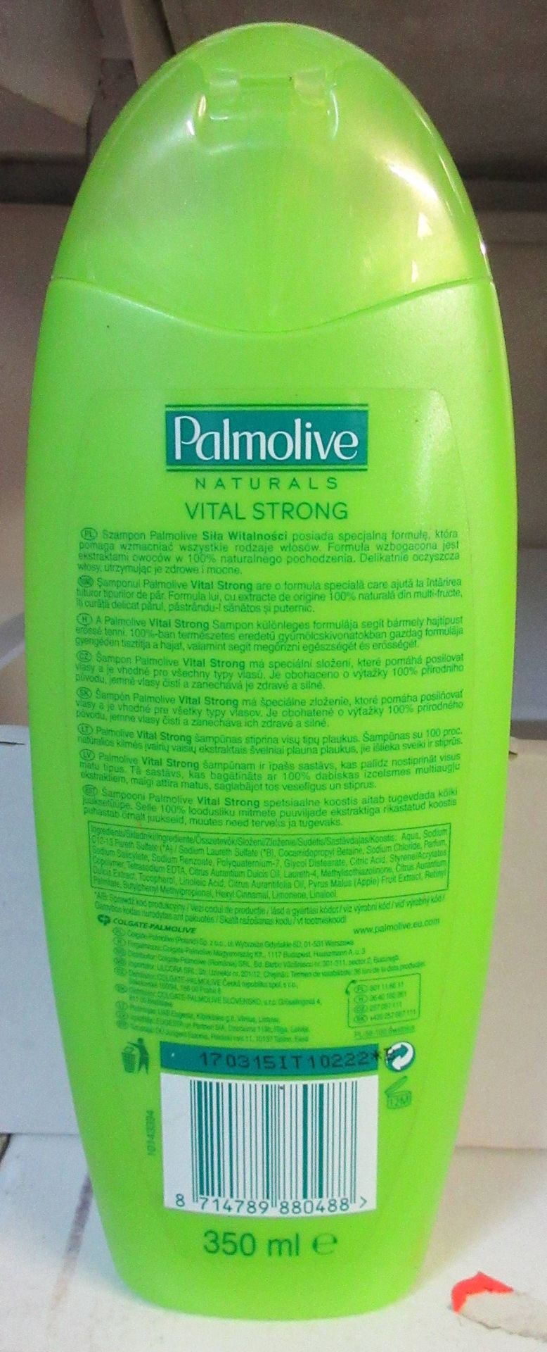 Šampon Palmolive VITAL STRONG All Hair Types (1) - Zdraví nebezpečná kosmetika (18/19)