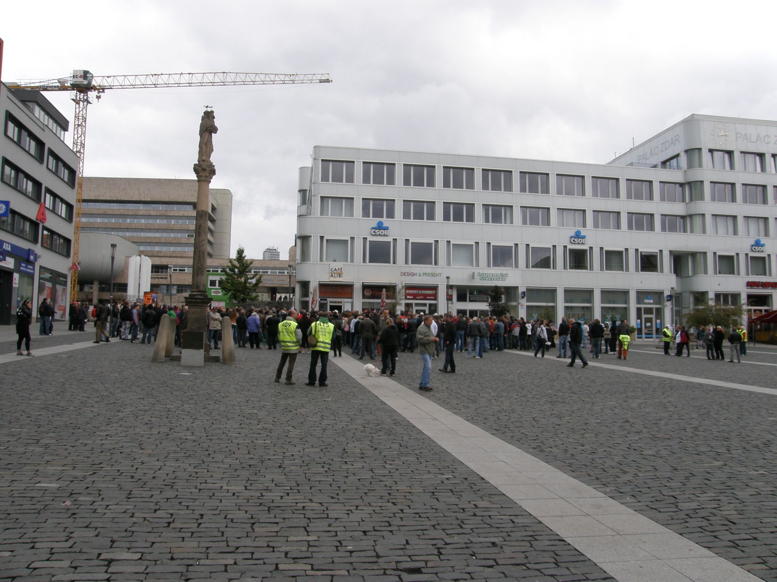Demonstrace proti romské kriminalitě - 11 - GALERIE: Demonstrace proti romské kriminalitě (11/15)