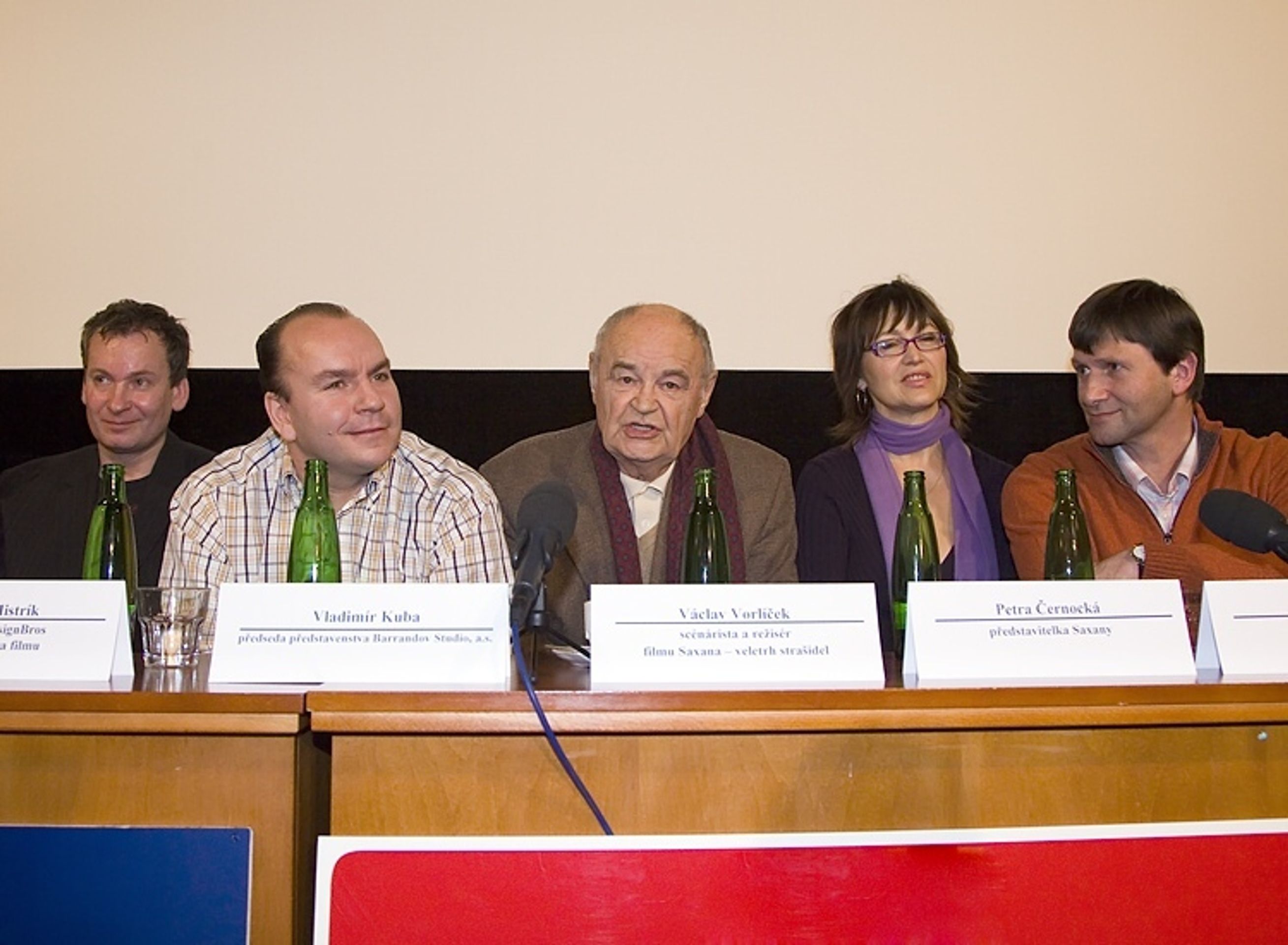 Z tiskové konference k filmu Saxana - veletrh strašidel - Saxana je zpátky a s velkou parádou (5/6)