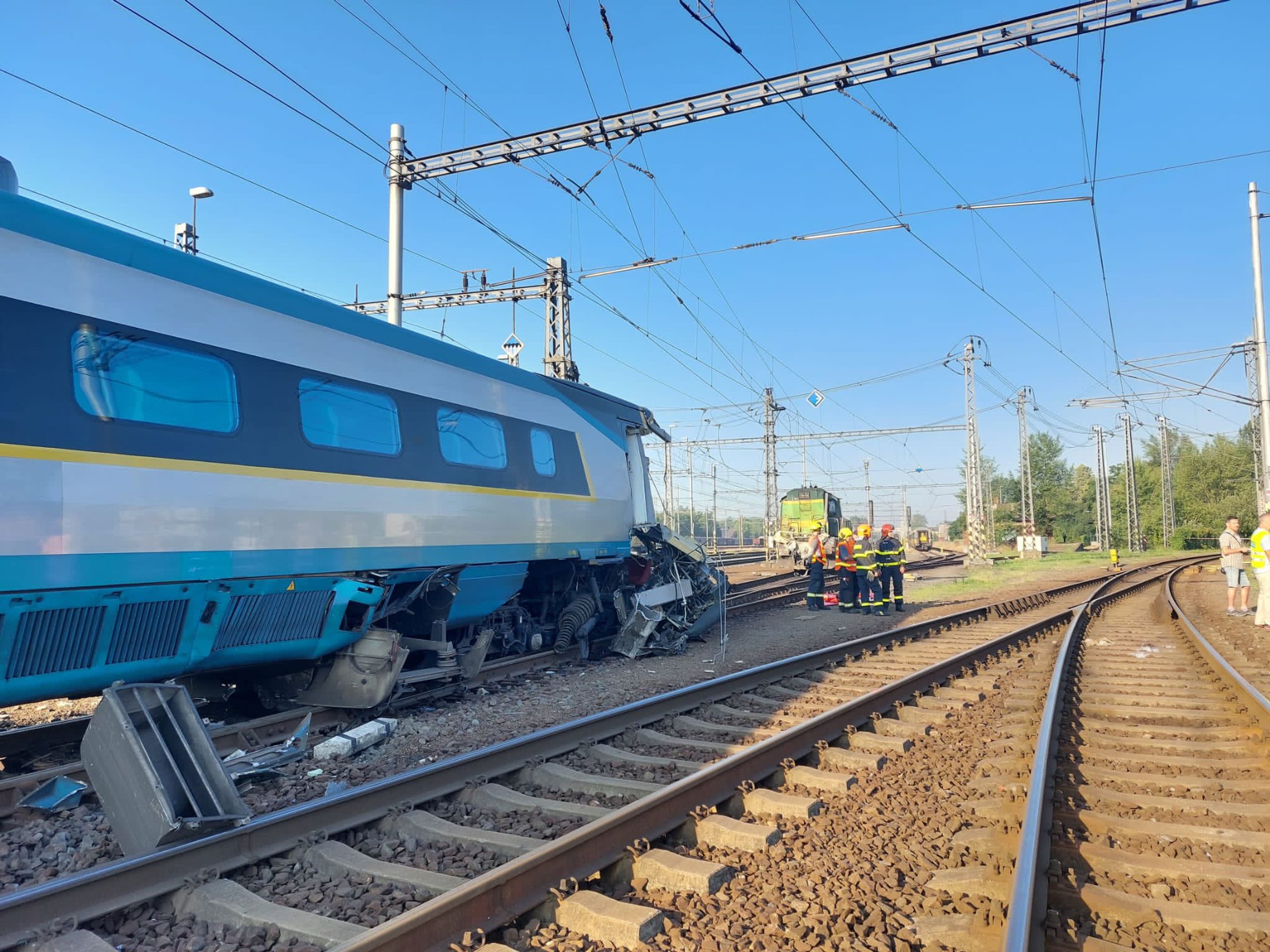 Pendolino po nehodě - Nehoda Pendolina (6/8)