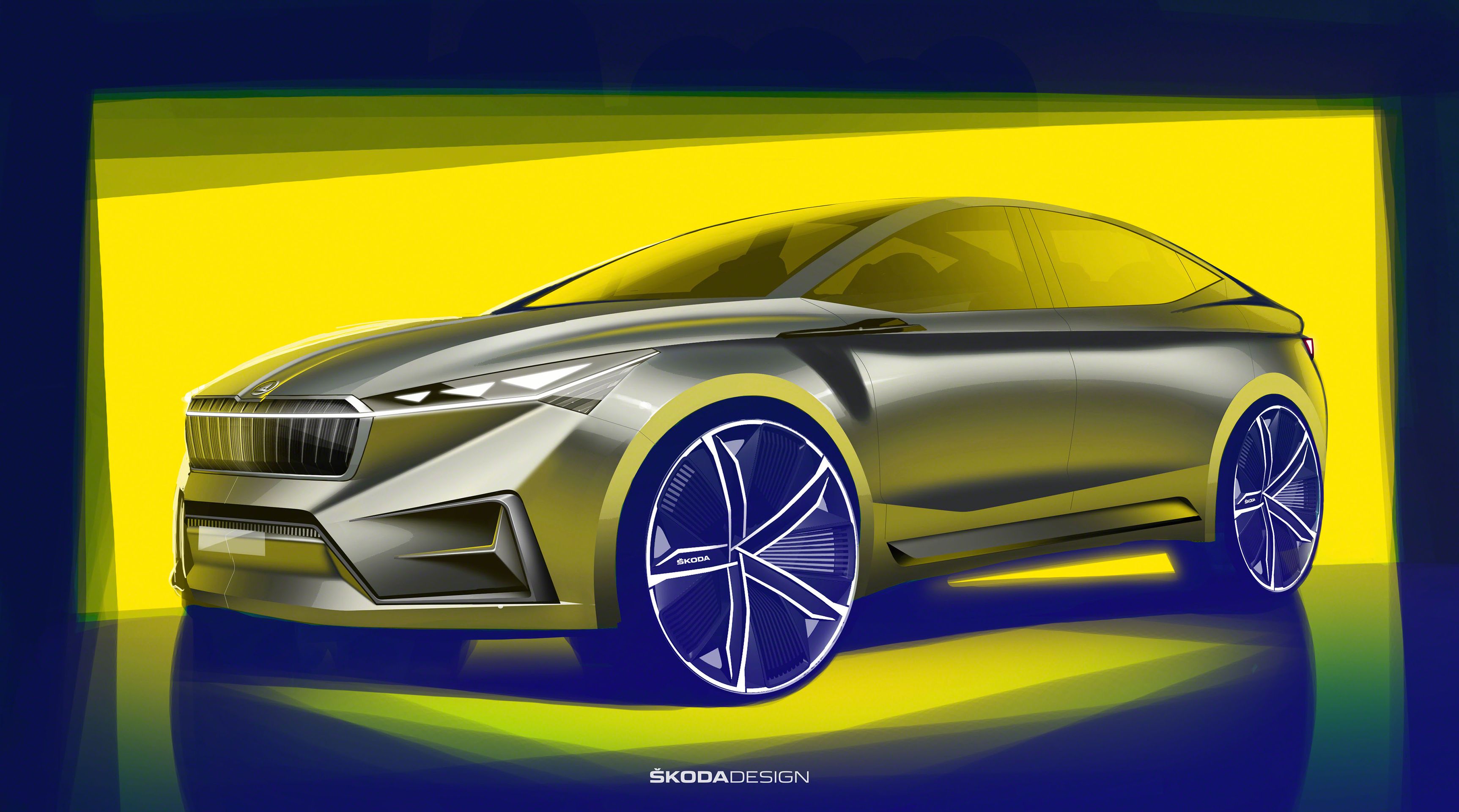 Škoda Vision iV - Fotogalerie: Studie elektromobilu Škoda Vision iV (4/12)