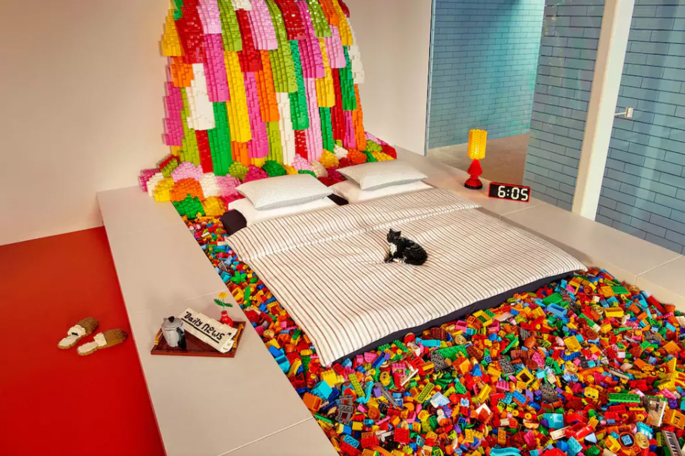 Ubytování v LEGO domku - 2 - GALERIE: Ubytování v LEGO domku (2/7)