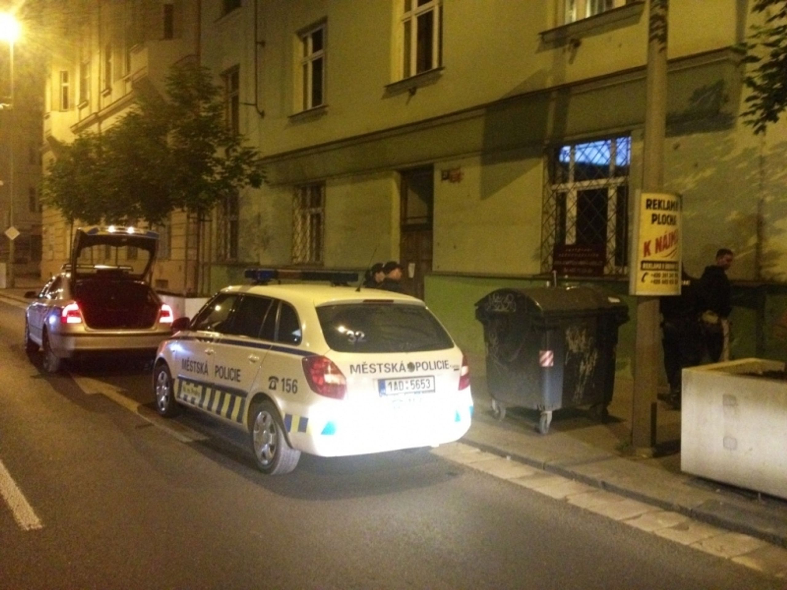 Policisté v Praze chytili sprejera - 1 - GALERIE: Policie v Praze zadržela sprejera (4/4)