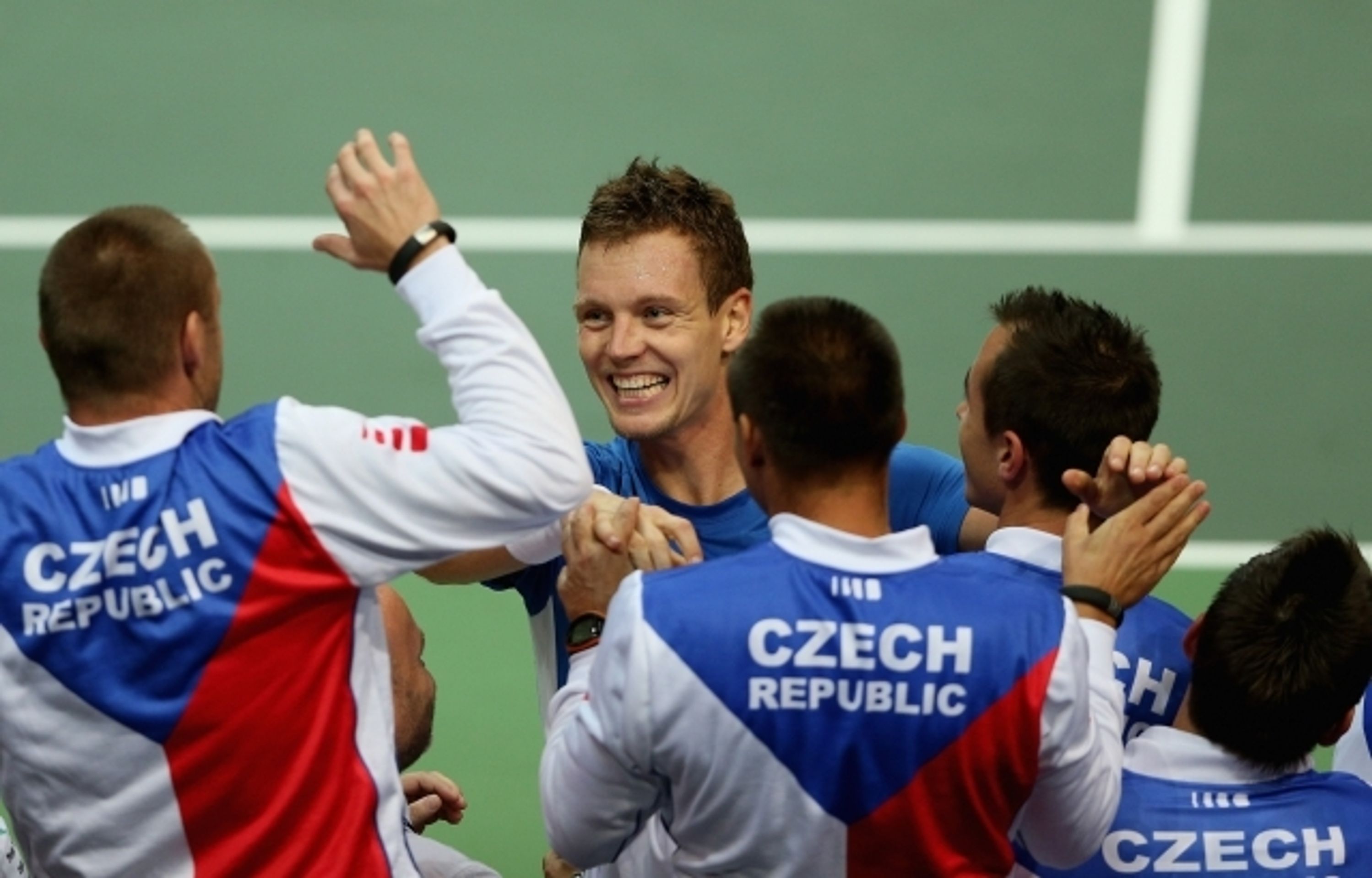 První den finále Davis Cupu - 9 - GALERIE: První den finále Davis Cupu (1/16)