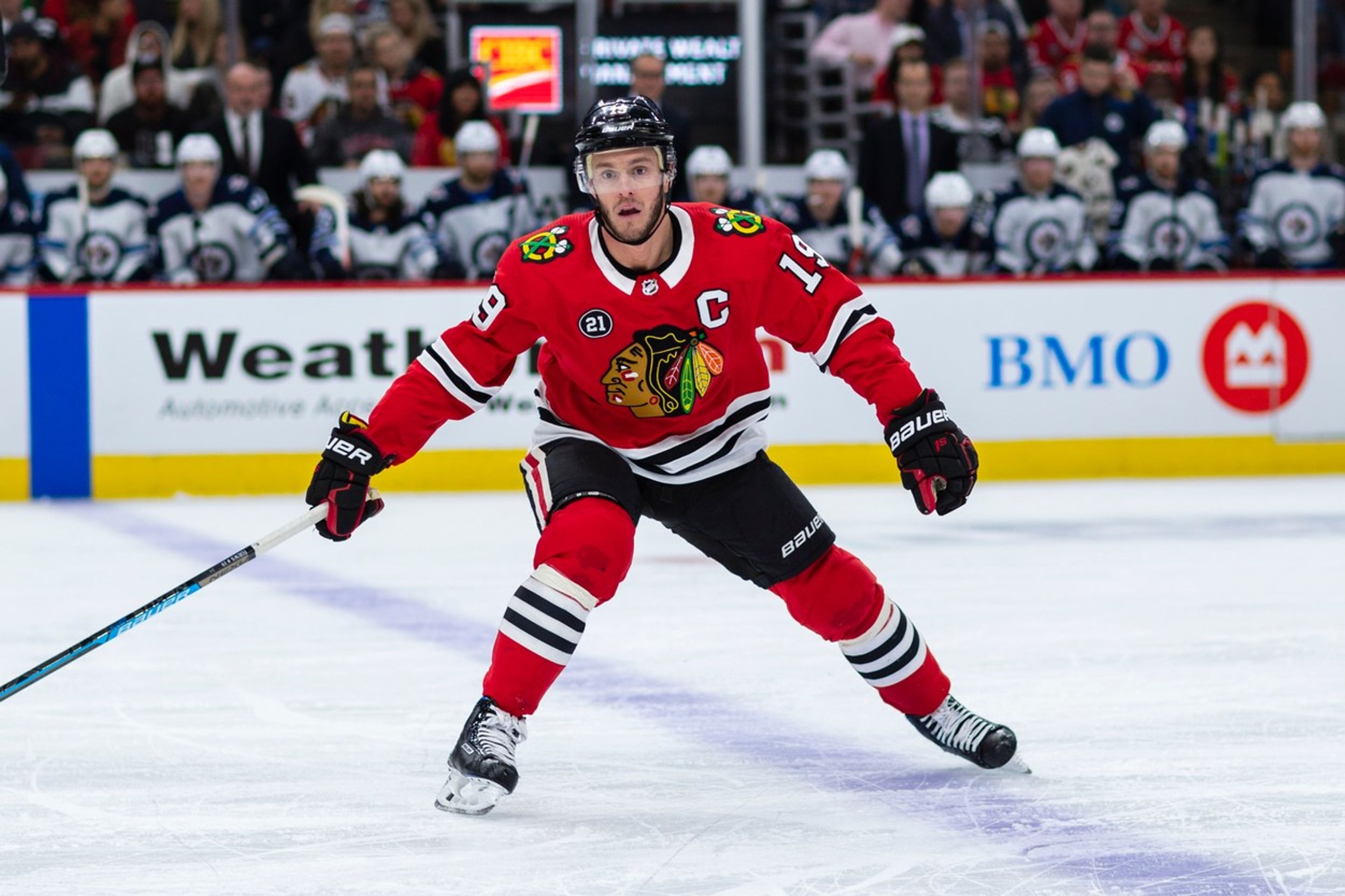 Jonathan Toews - GALERIE: O jaké hráče Chicaga se budou zajímat fanoušci? (4/4)