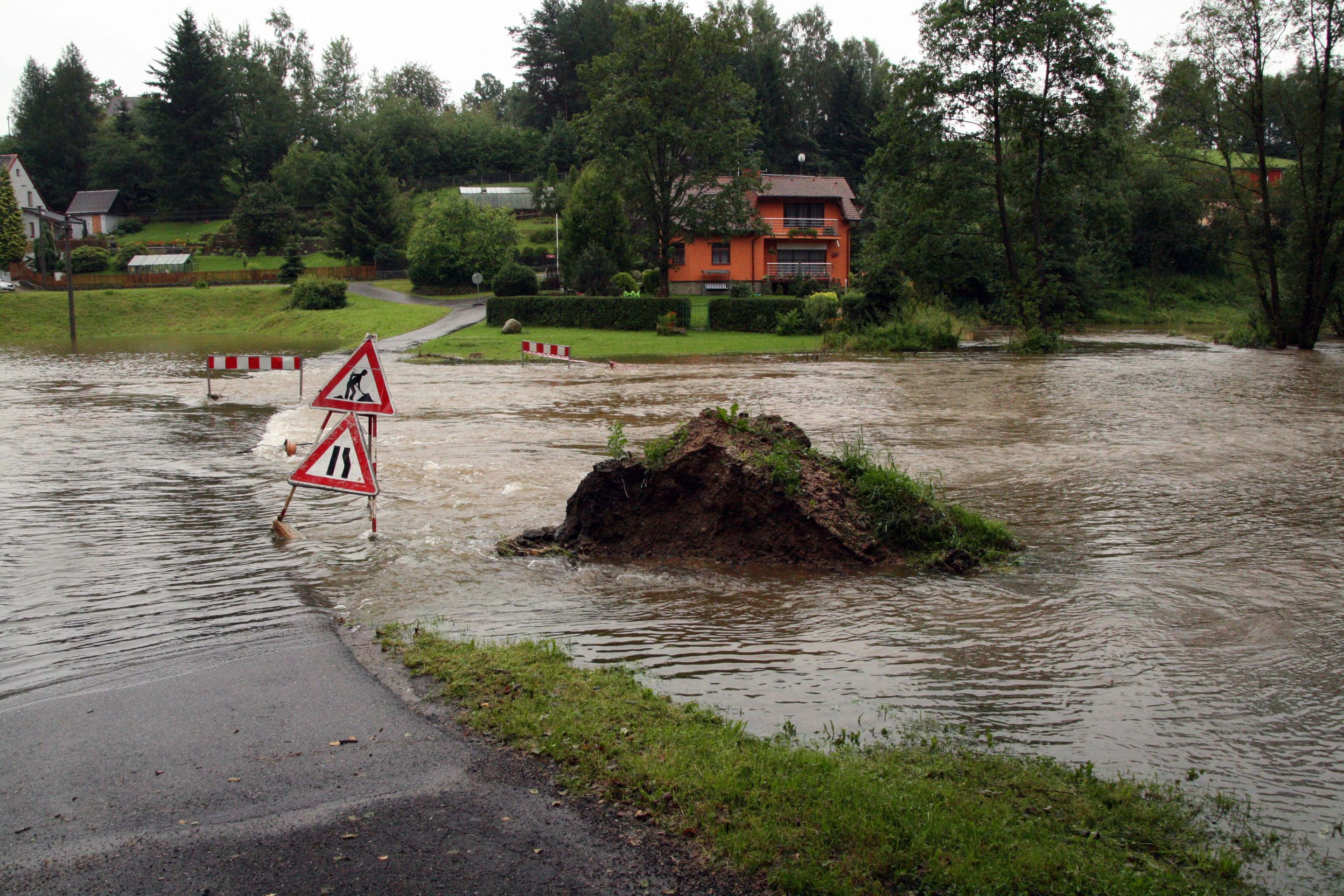 Povodně. Ilustrační foto. - galerie: Mníšek u Liberce - záplavy (5/22)