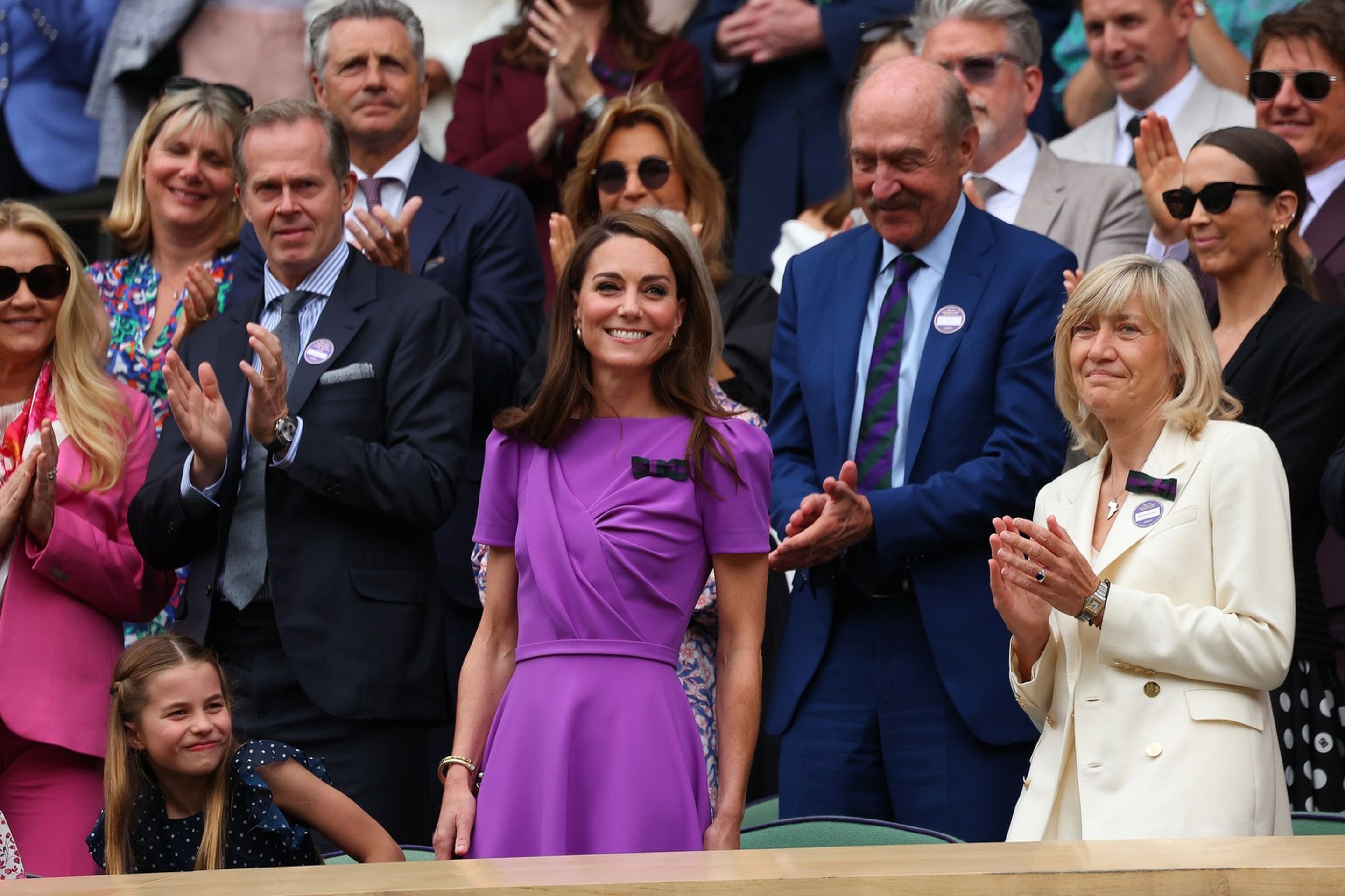 Princezna Kate a Charlotte na Wimbledonu 2024 - Princezna Kate (17/45)