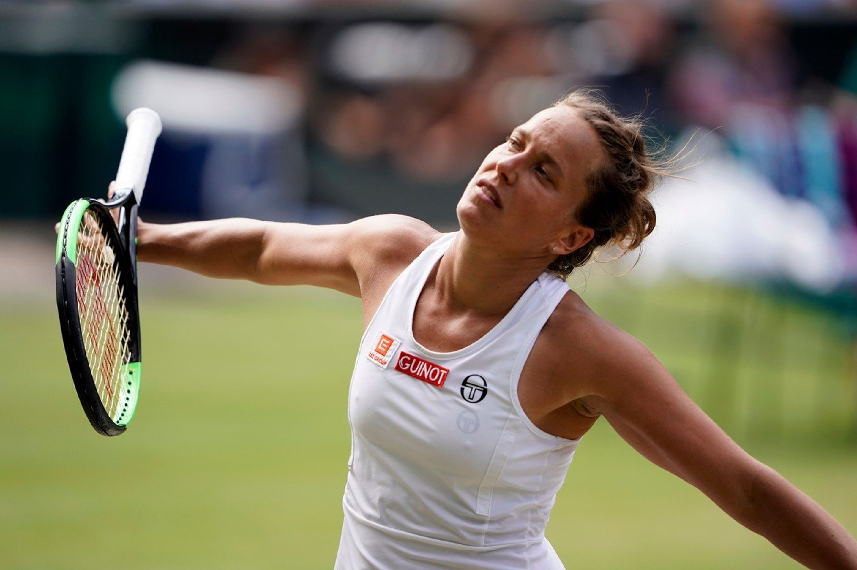 Barbora Strýcová - GALERIE: Barbora Strýcová podlehla v semifinále Wimbledonu Sereně Williamsové (1/4)