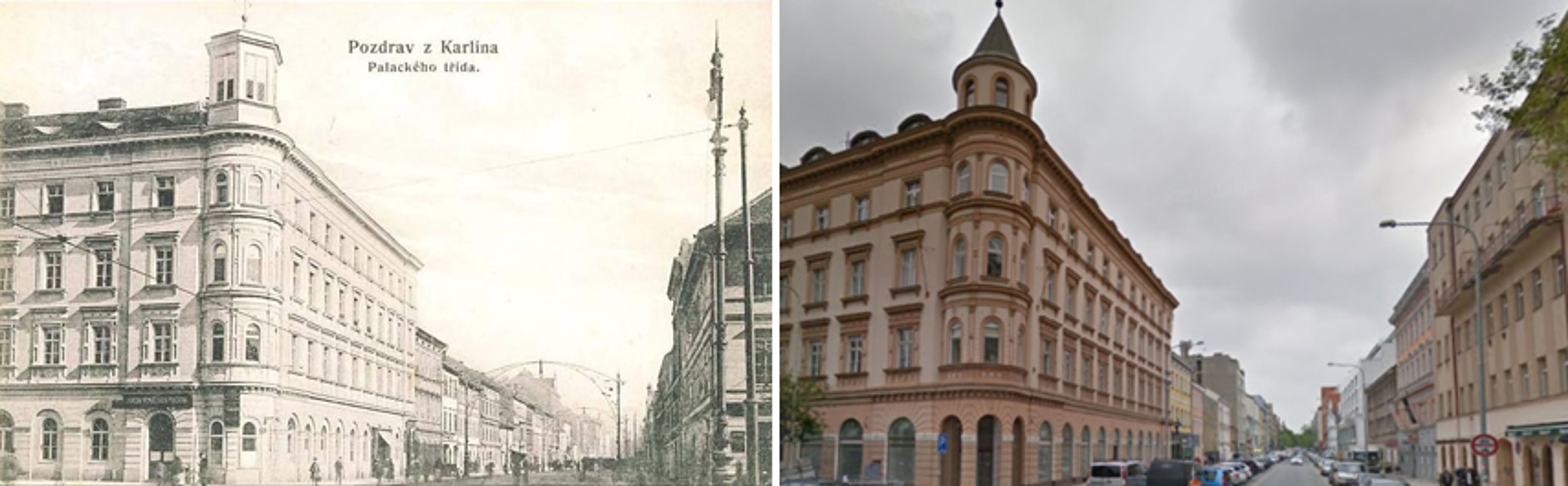 Historické fotky - Karlín - GALERIE: Praha dříve a dnes (21/23)