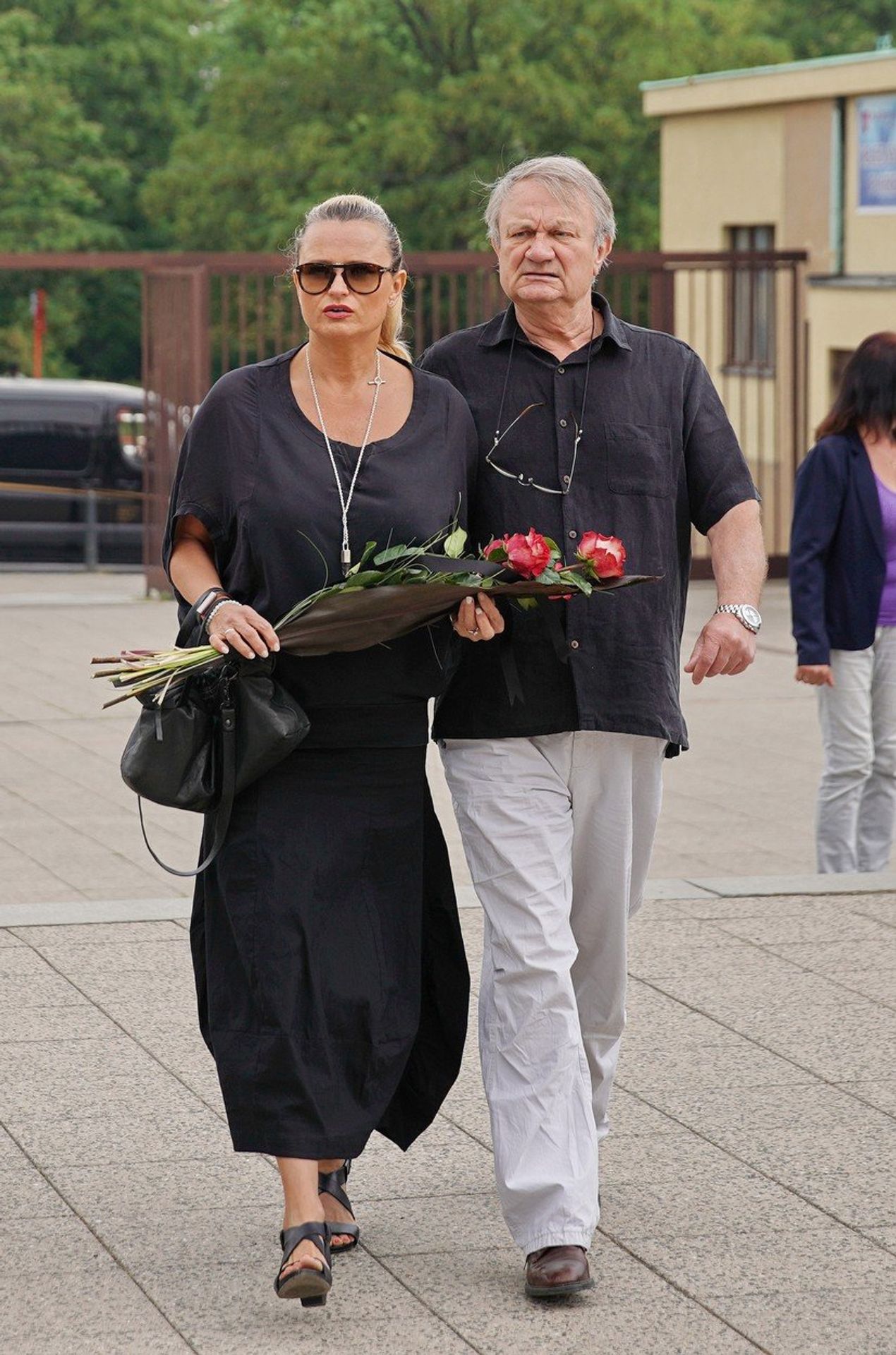 Rozloučení s Josefem Mladým - Jiří Adamec, Jana Adamcová - GALERIE: Rozloučení s Josefem Mladým (7/13)