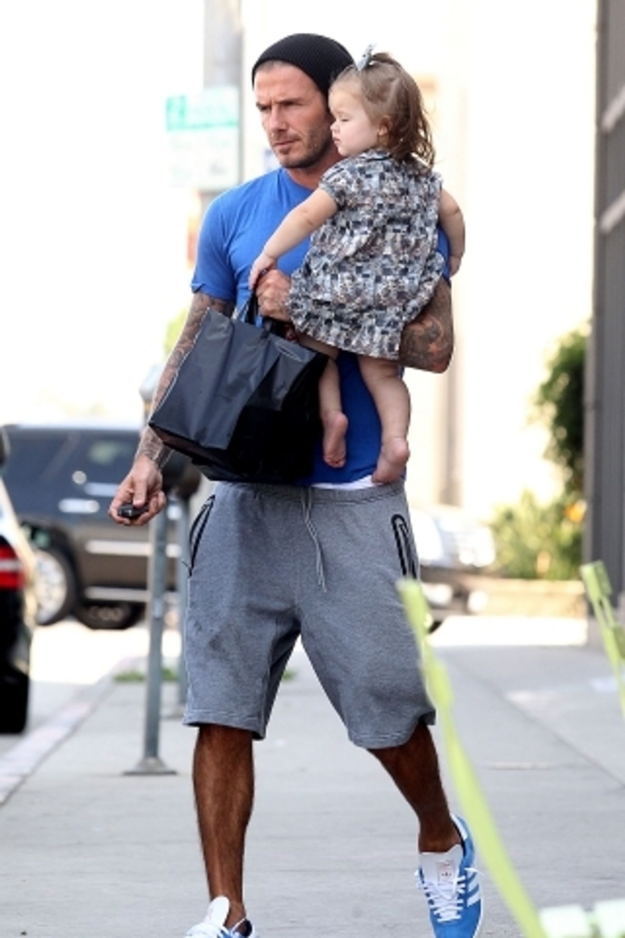 Beckham a děti - 4 - GALERIE: David Beckham a děti (2/15)