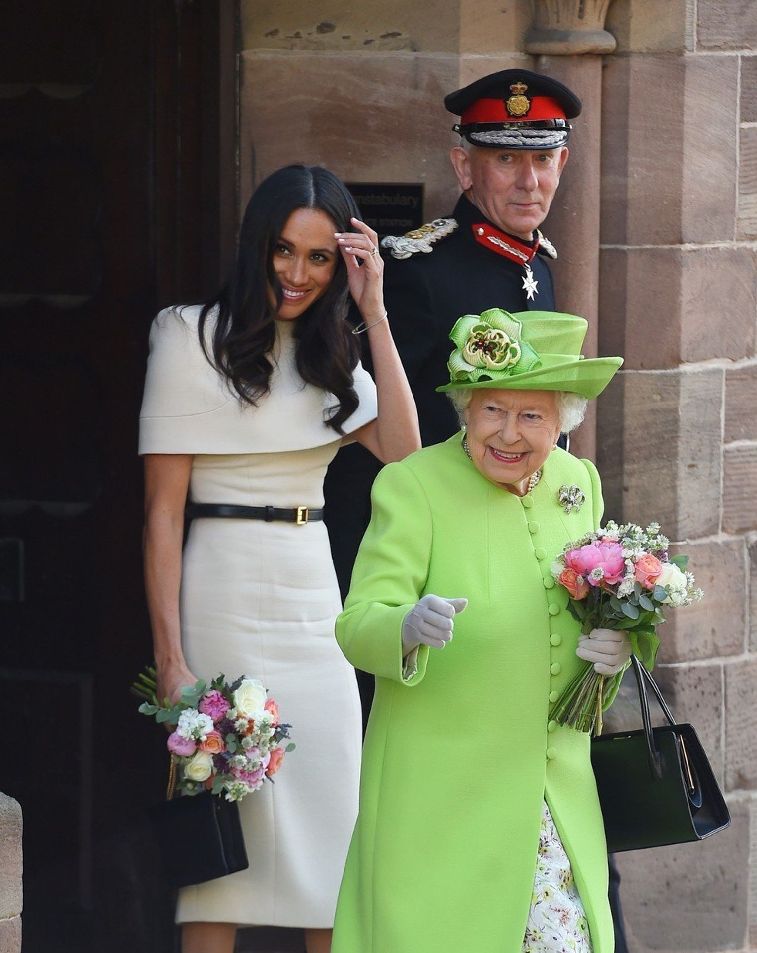 Meghan Markle s královnou - 2 - GALERIE: Vévodkyně Meghan na oficiálních akcích (9/11)