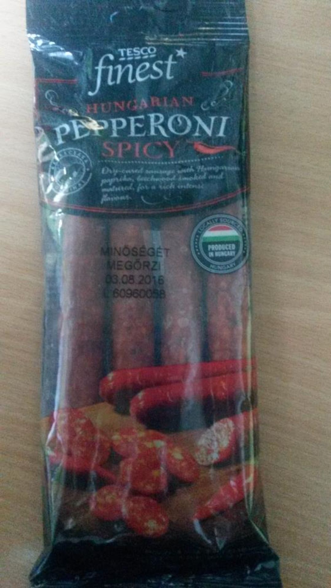 Nevyhovující potraviny - HUNGARIAN PEPPERONI SPICY - GALERIE: Nevyhovující potraviny (3/5)