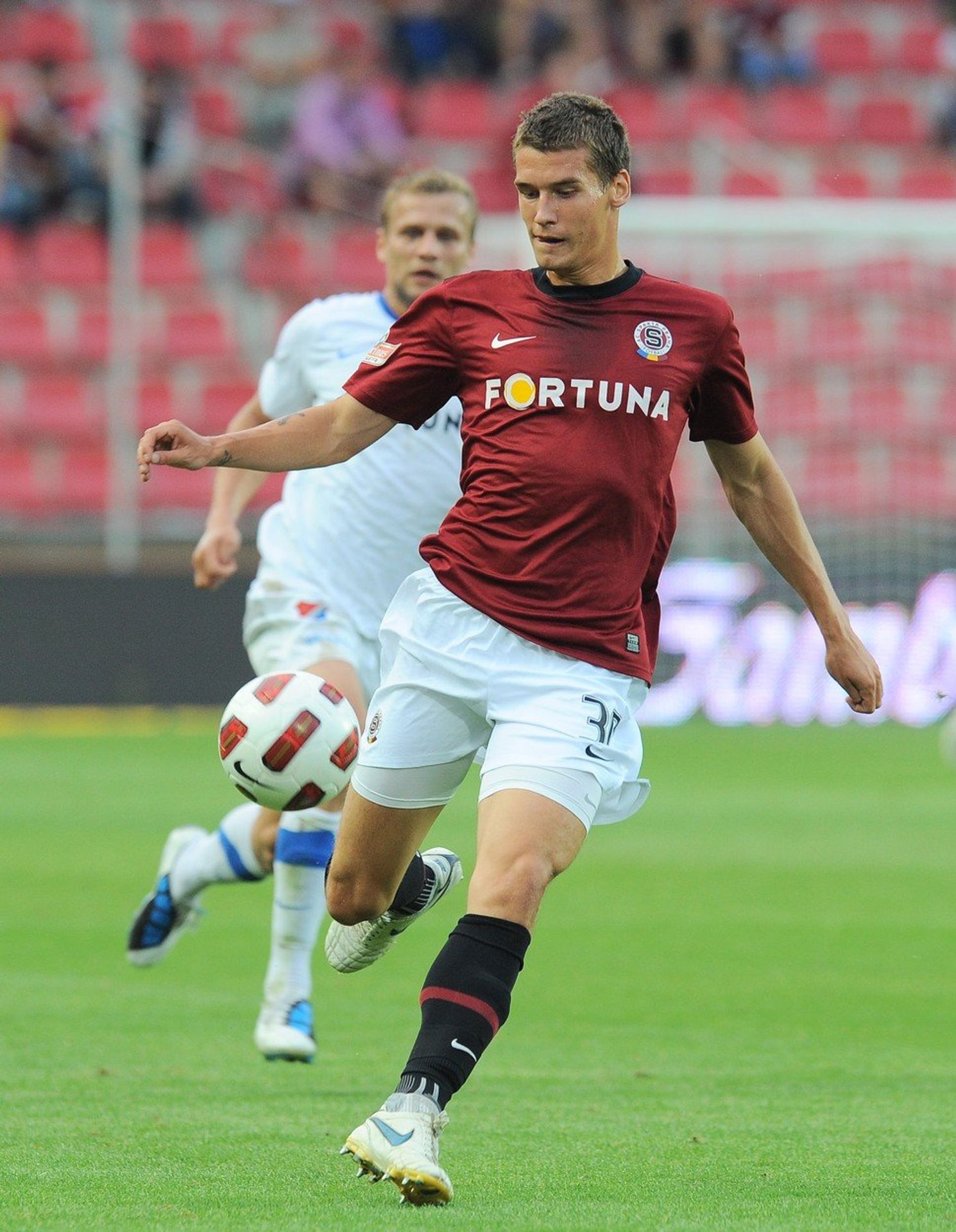 Lukáš Hejda hrál za Spartu v letech 2009-2011 - GALERIE: Plzeňští hráči v dresu Sparty (5/7)