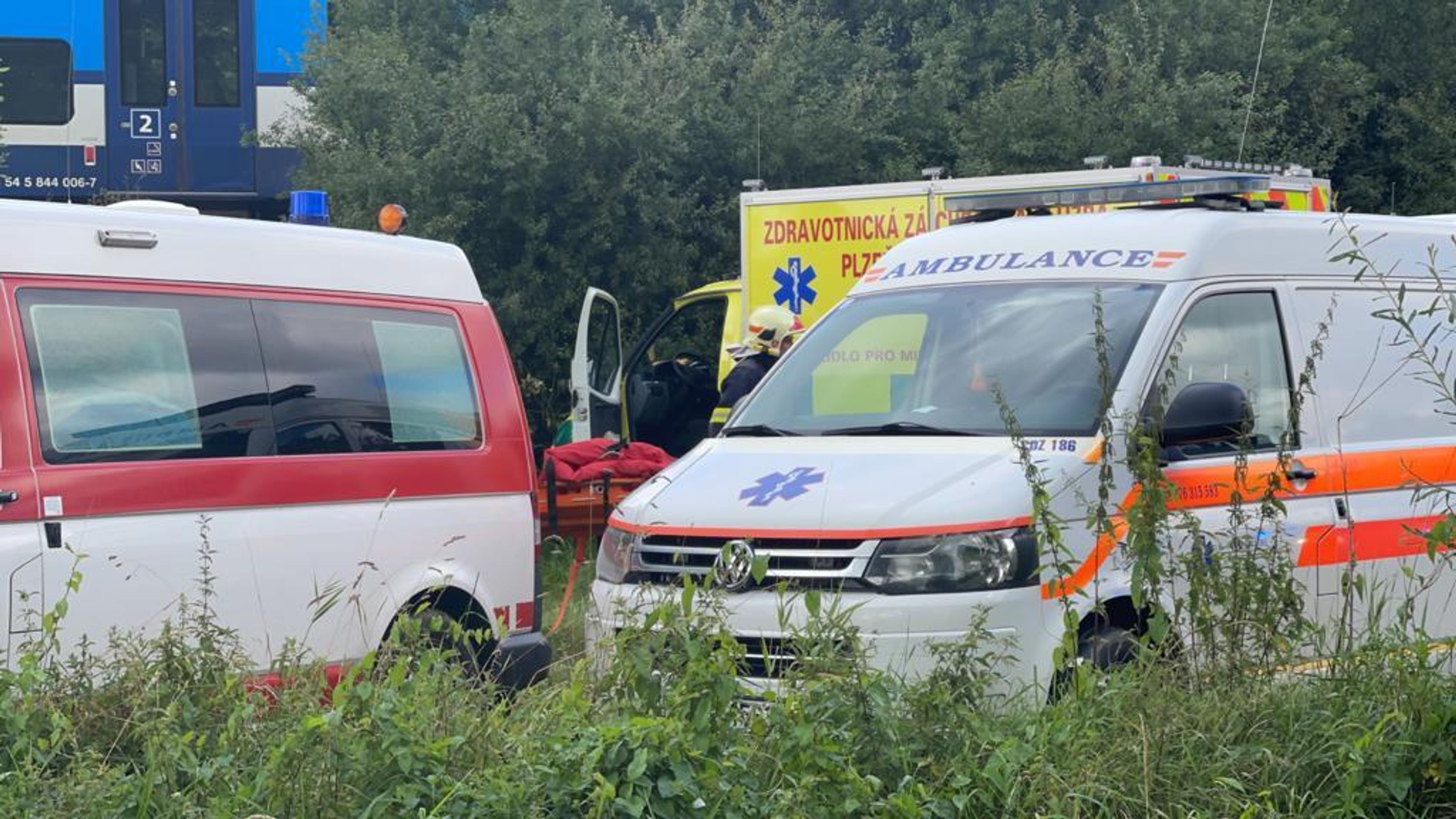 Tragická nehoda dvou vlaků na Domažlicku - 2 - GALERIE: Srážka vlaků na Domažlicku (11/25)