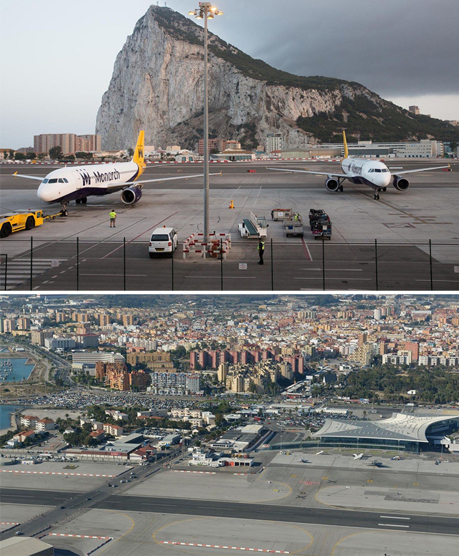 Nejnebezpečnější letiště světa - Gibraltar, UK - GALERIE: Nejnebezpečnější letiště světa (6/11)