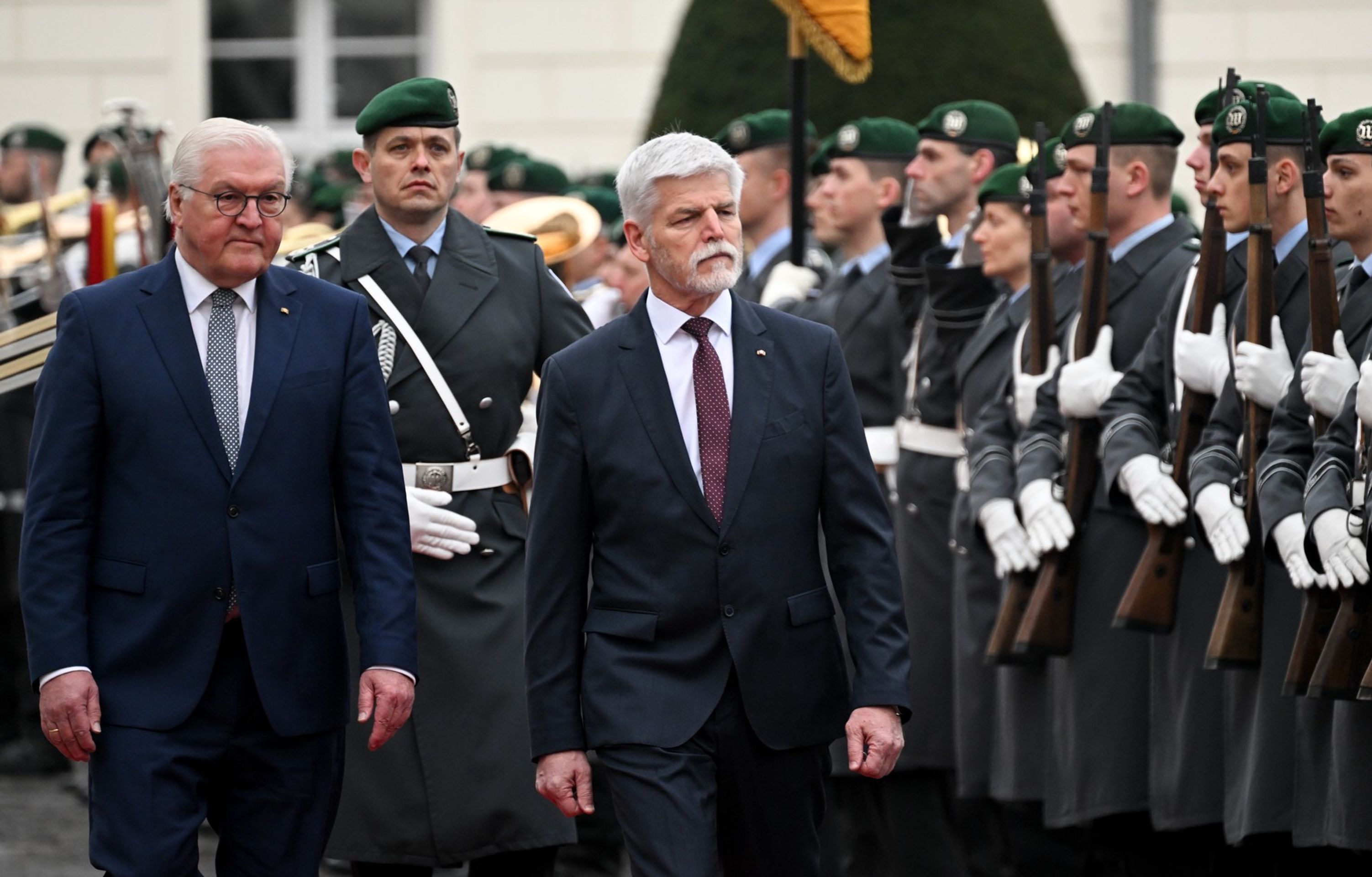 Petr Pavel Frank-Walter Steinmeier - Petr Pavel navštívil Německo (1/4)