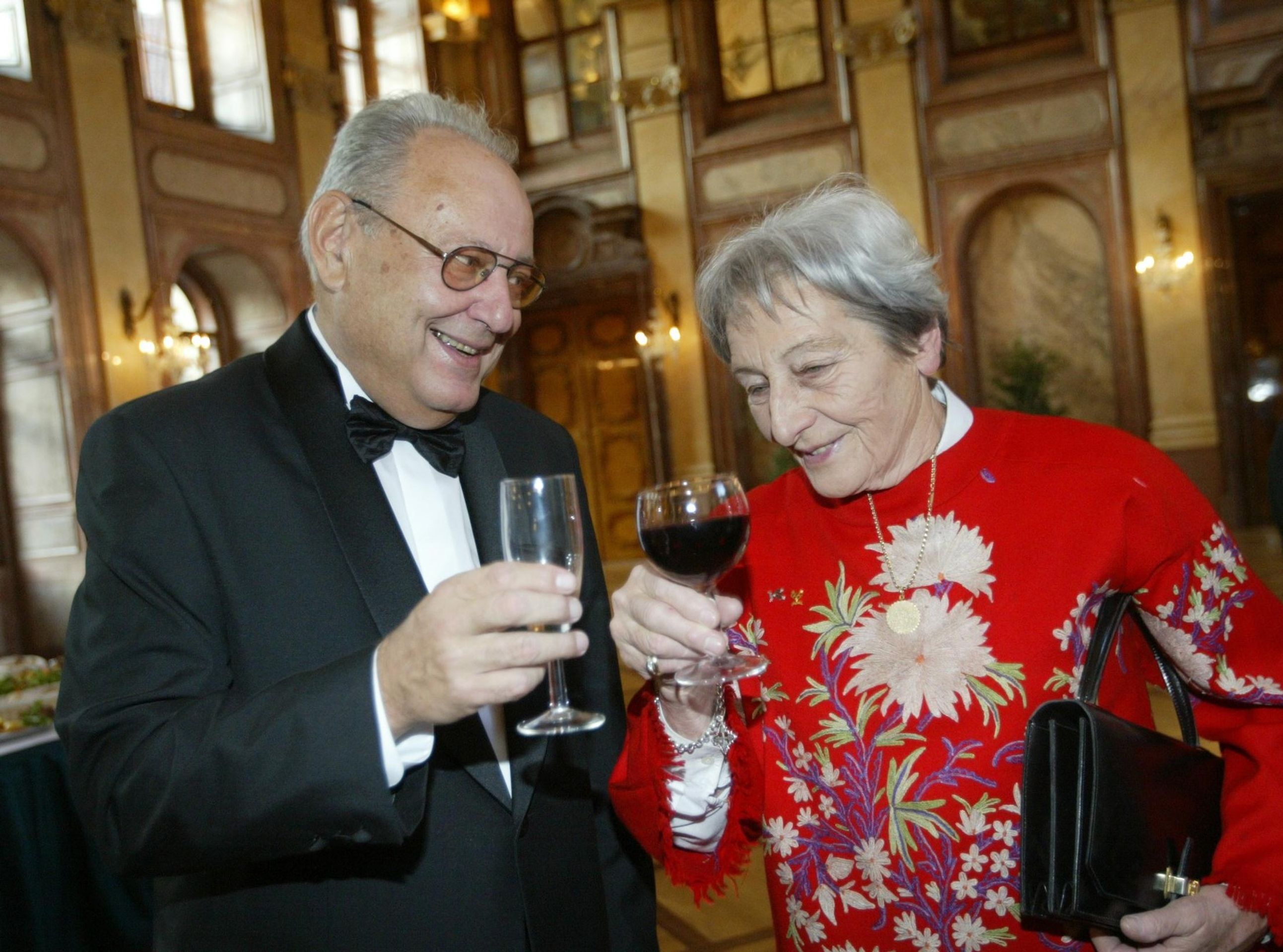 Pavel Klener a Dana Zátopková, 28. 10. 2003 Státní vyznamenání - Pavel Klener (2/4)