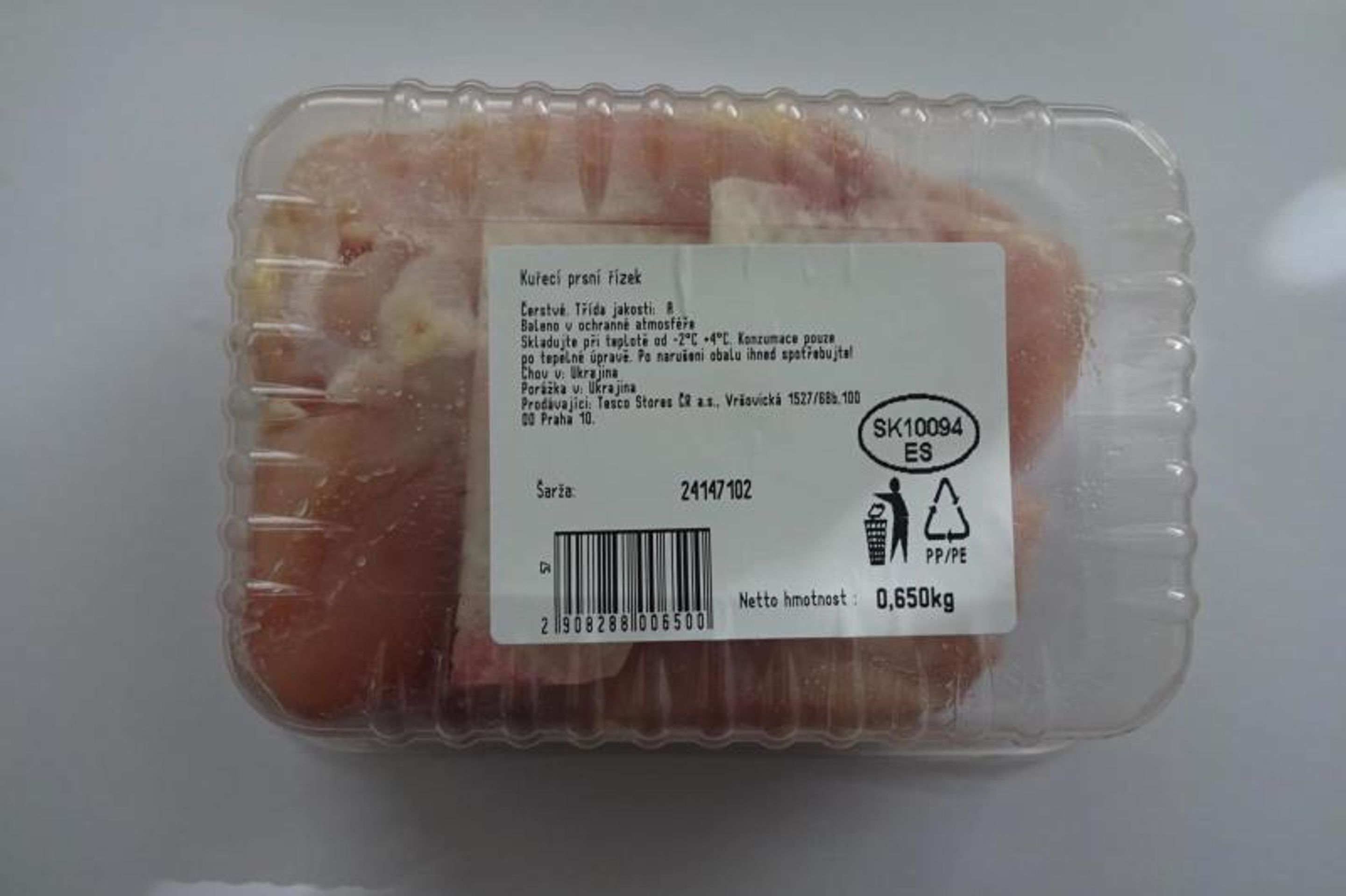 Kuřecí prsní řízky s bakterií způsobující salmonelózu (3) - Zdraví nebezpečné kuřecí prsní řízky (2/3)