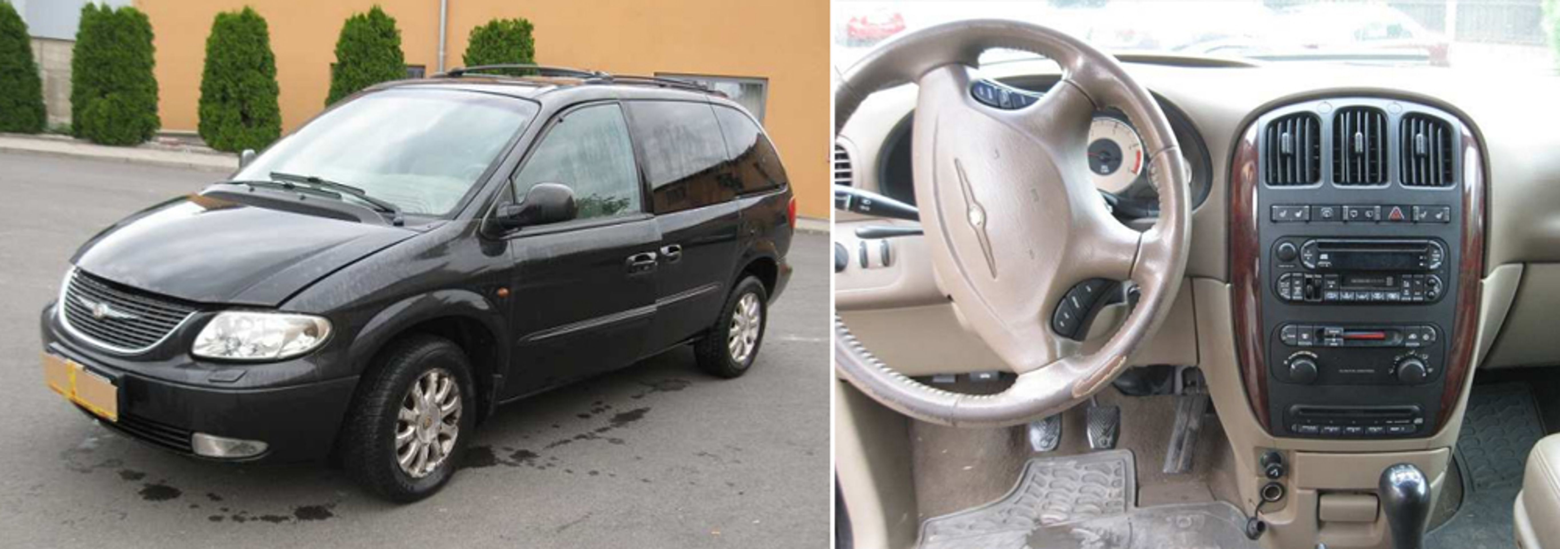 Dražba zabaveného majetku - Chrysler Voyager - GALERIE: Auta v dražbě (1/21)