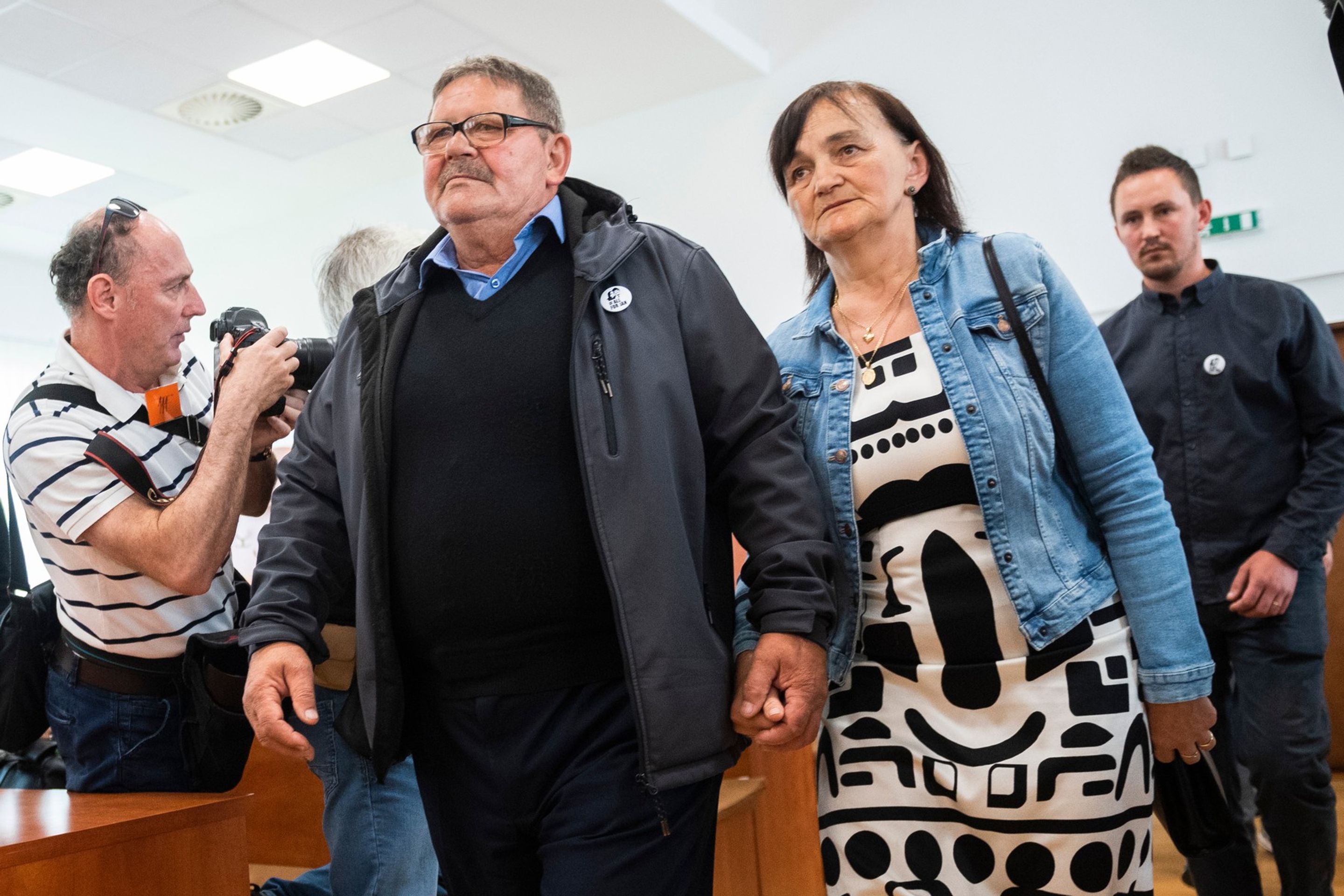 Rodiče zavražděného Jána Kuciaka, Jozef Kuciak a Jana Kuciaková - Vražda novináře Jána Kuciaka a jeho partnerky (4/10)