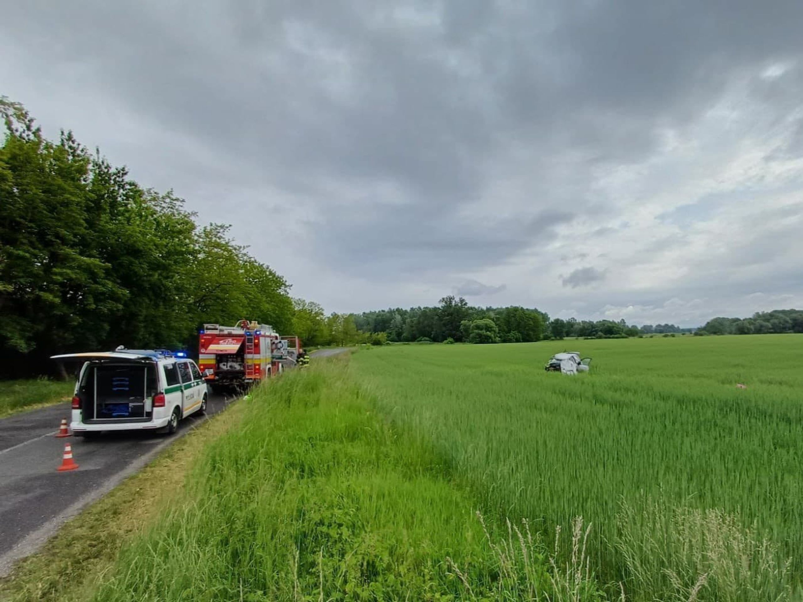 Tragická nehoda na Slovensku (17. 5. 2025) - Tragická nehoda na Slovensku (17. 5. 2025) (1/3)