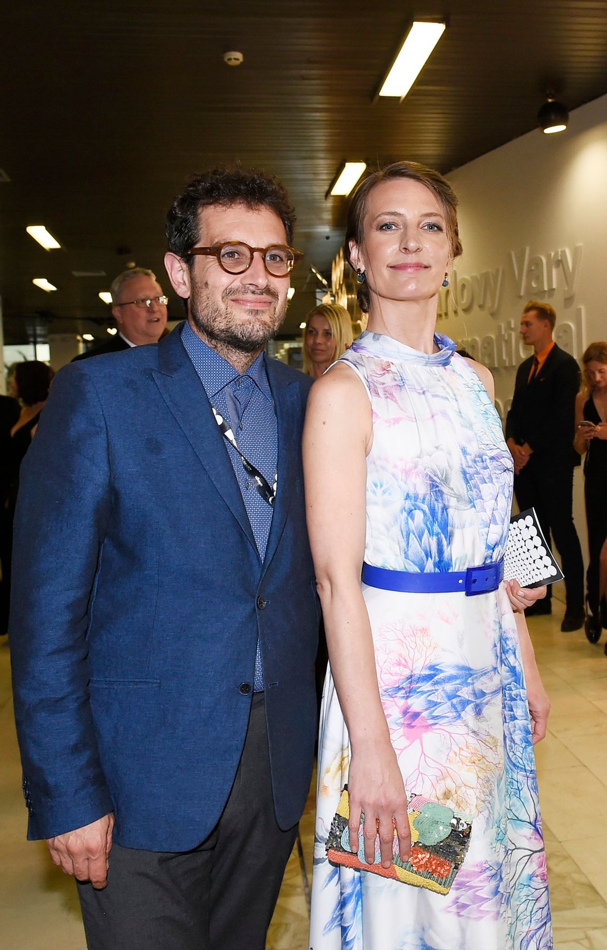 Anna Polívková a její manžel Giuseppe na filmovém festivalu ve Varech - Anna Polívková a její manžel Giuseppe (5/5)