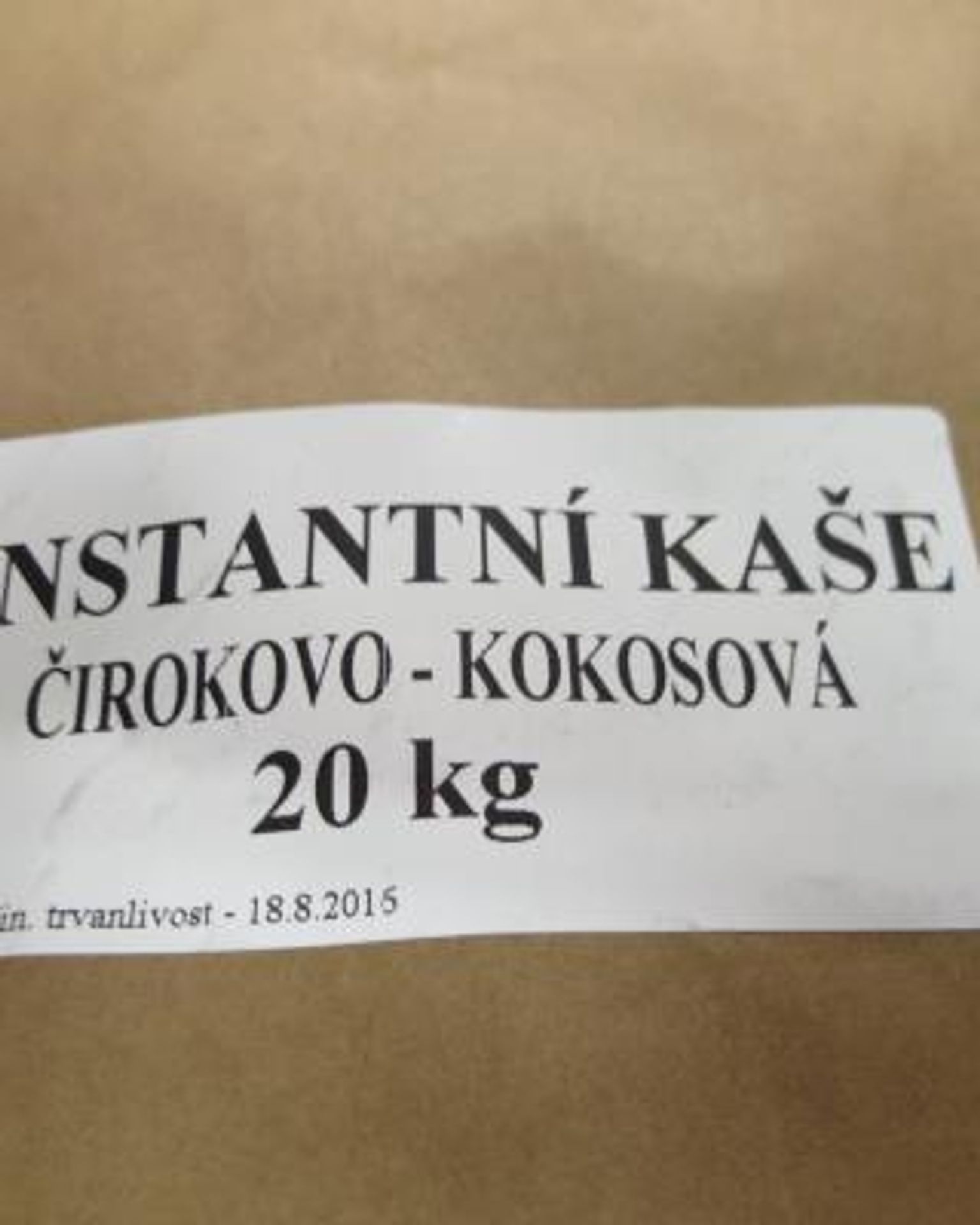 Nebezpečné potraviny - Instantní kaše čirokovo-kokosová - GALERIE: Nebezpečné potraviny únor (6/15)