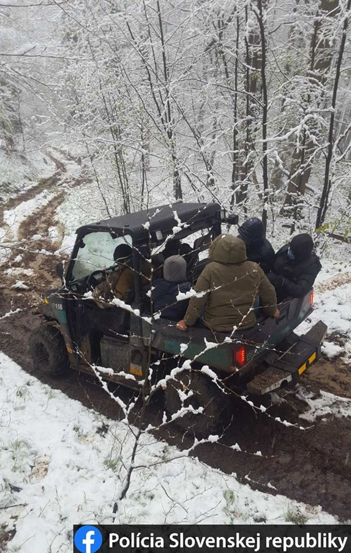 Slovenská policie na hranici zadržela migranty - 6 - GALERIE: Slovenská policie na hranici zadržela migranty (2/6)