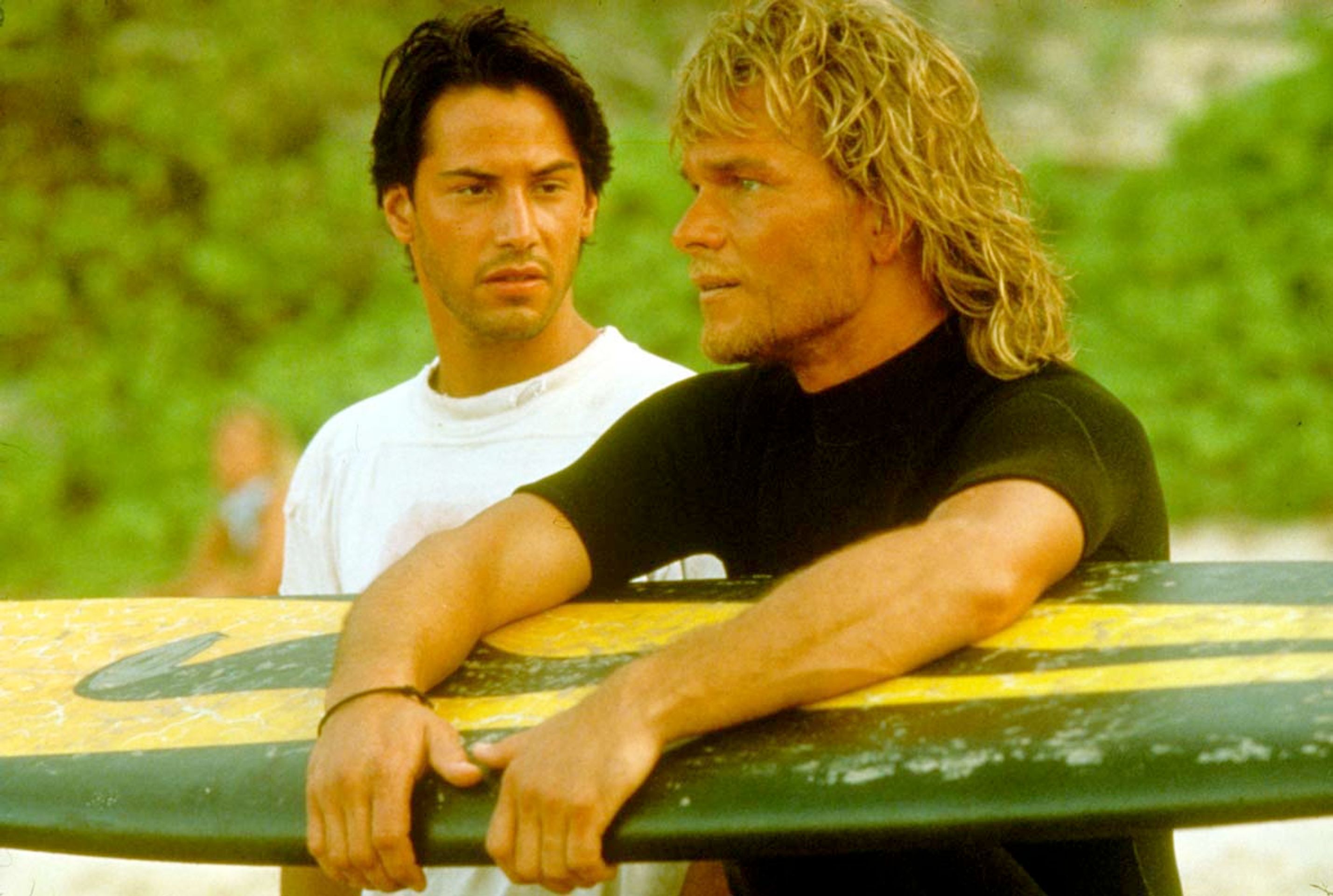 Keanu Reeves a Patrick Swayze ve filmu Bod zlomu, 1991 (1) - Keanu Reeves (10/11)