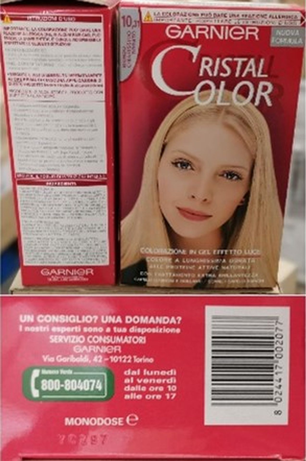 Barva na vlasy Garnier Cristal Color - Zdraví nebezpečná kosmetika (10/20)