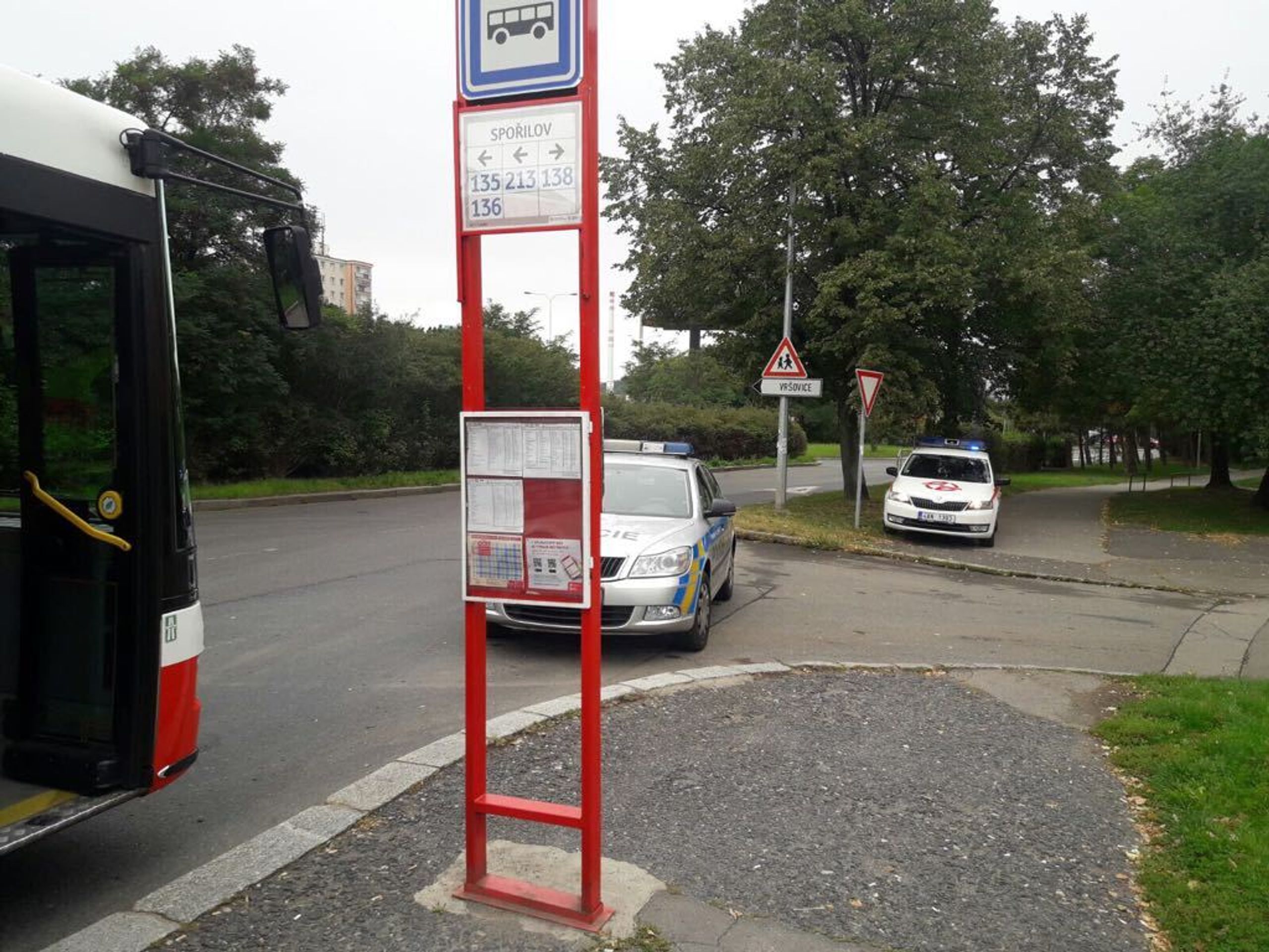 Napadení řidiče autobusu na Spořilově - 7 - GALERIE: Napadení řidiče autobusu na Spořilově (7/7)