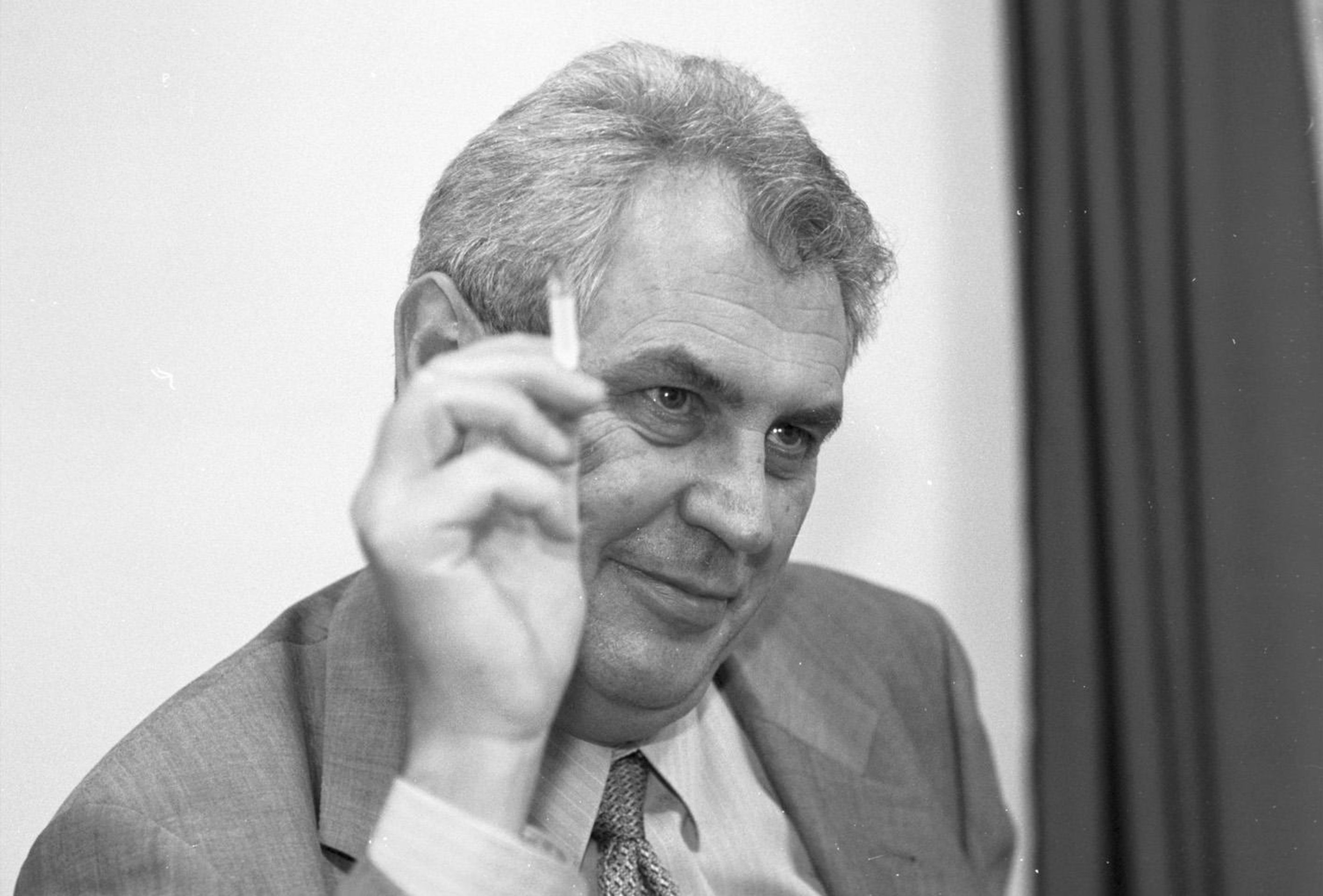Miloš Zeman, 25. 2. 2000 - Miloš Zeman a Ivana Zemanová (34/35)