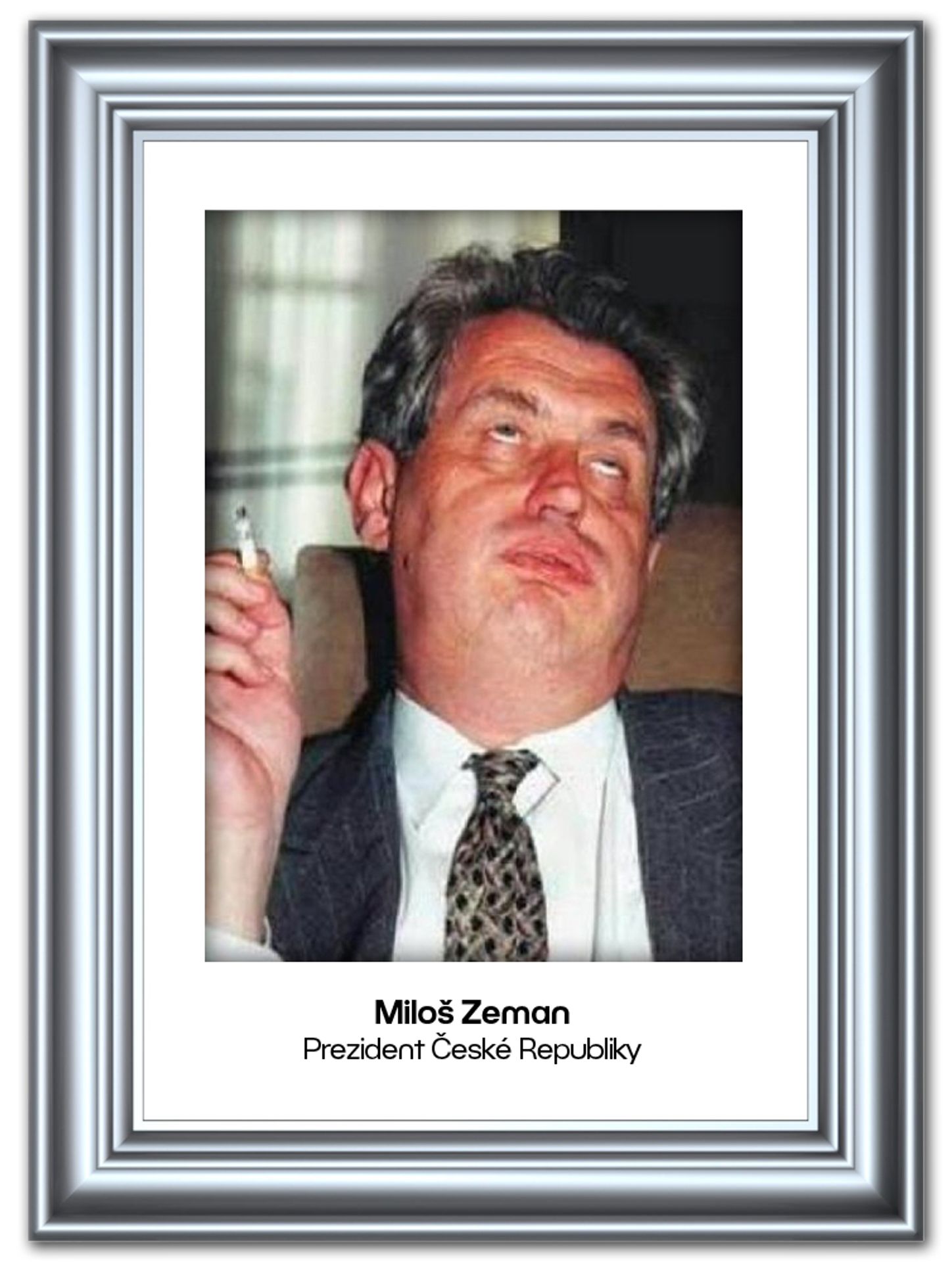 Miloš Zeman_obraz - 9 - Devět tváří Miloše Zemana (4/9)
