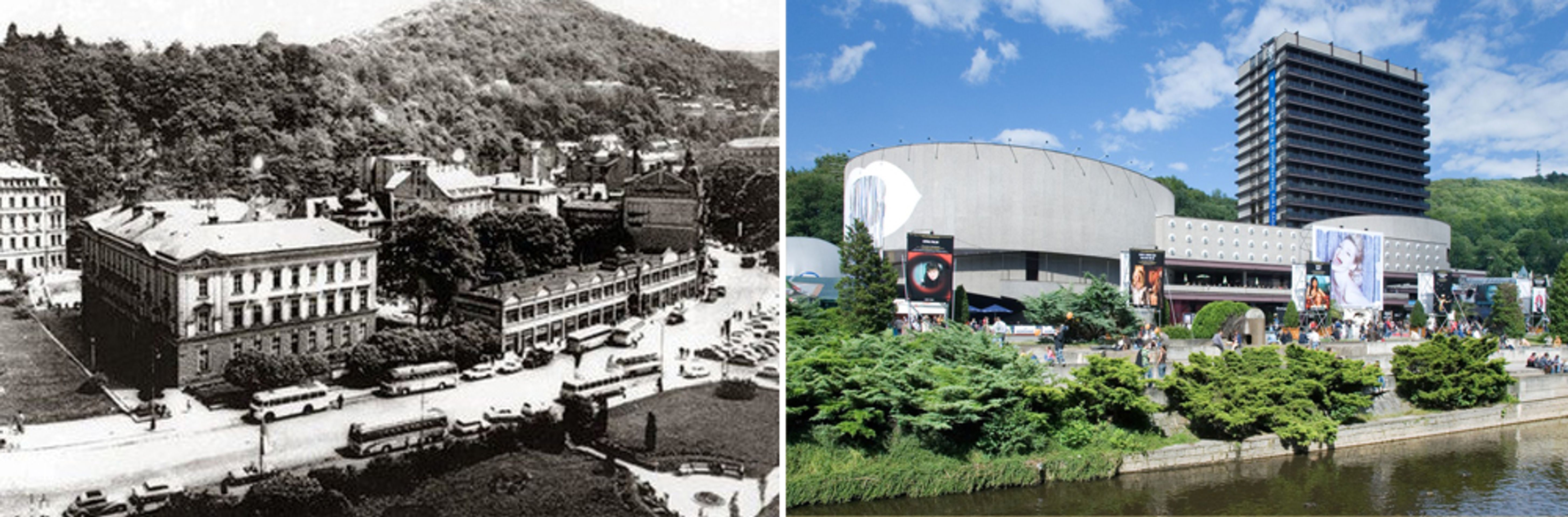 Historické fotky - Karlovarský kraj - Karlovy Vary - GALERIE: Karlovarsko dříve a dnes (1/24)