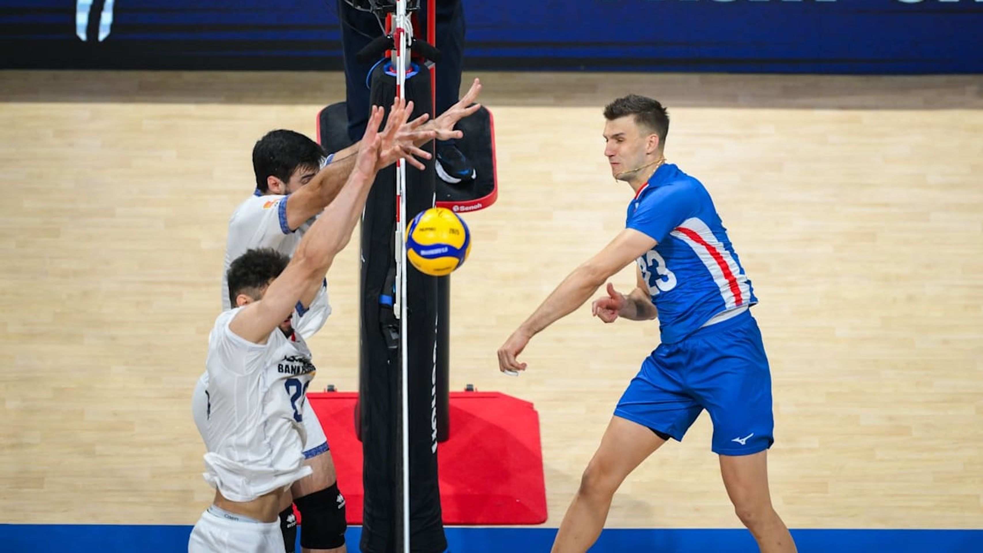 Čtvrtfinále MS volejbalistů mezi Českem a Íránem - Čeští volejbalisté smetli Írán a jsou v semifinále MS (5/7)