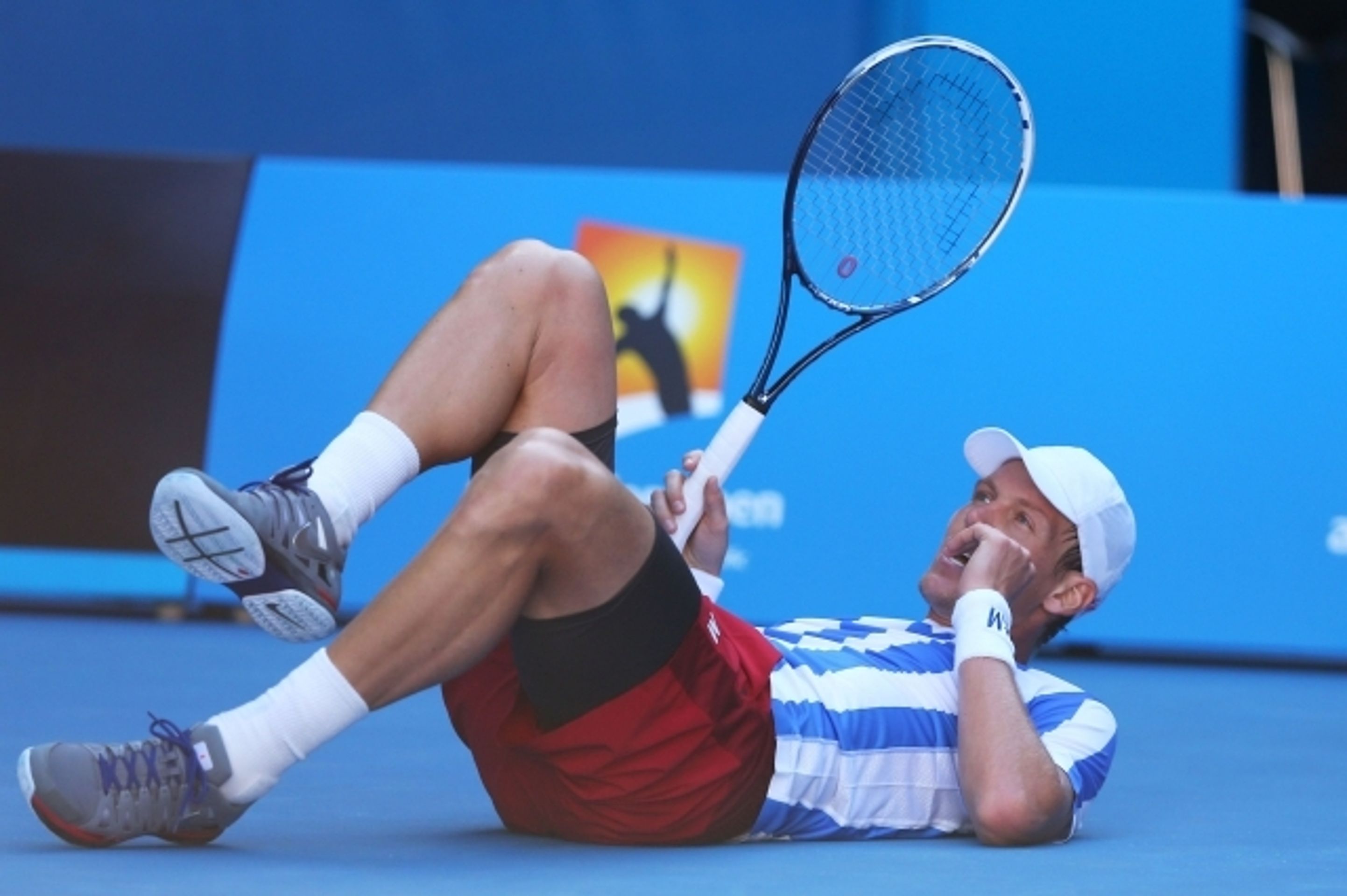 Tomáš Berdych postoupil do semifinále Australian Open - 1 - GALERIE: Tomáš Berdych postoupil do semifinále Australian Open (11/11)