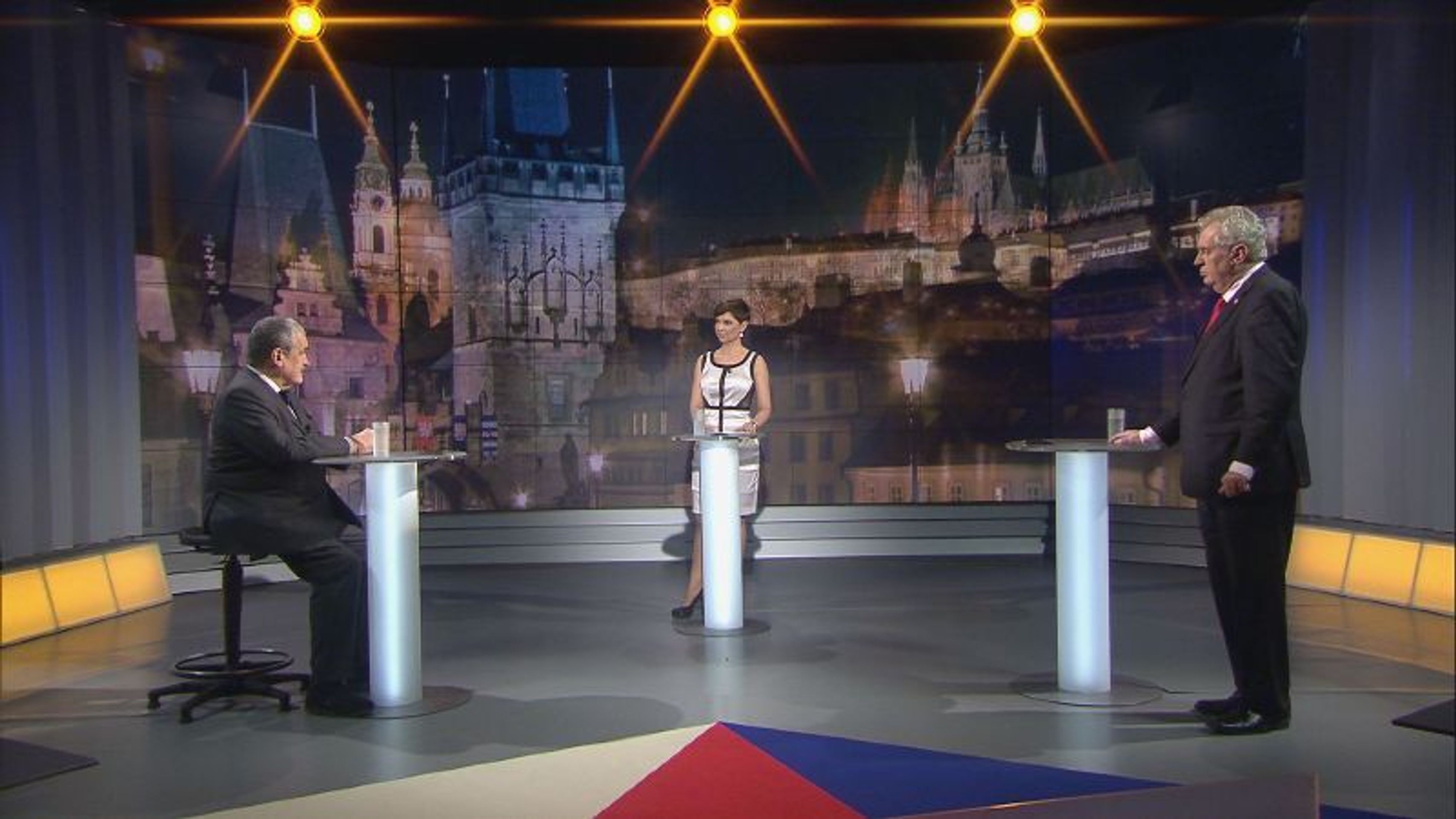 Superdebata mezi Schwarzenbergem a Zemanem - 7 - GALERIE: Superdebata na Nově mezi Schwarzenbergem a Zemanem (7/10)