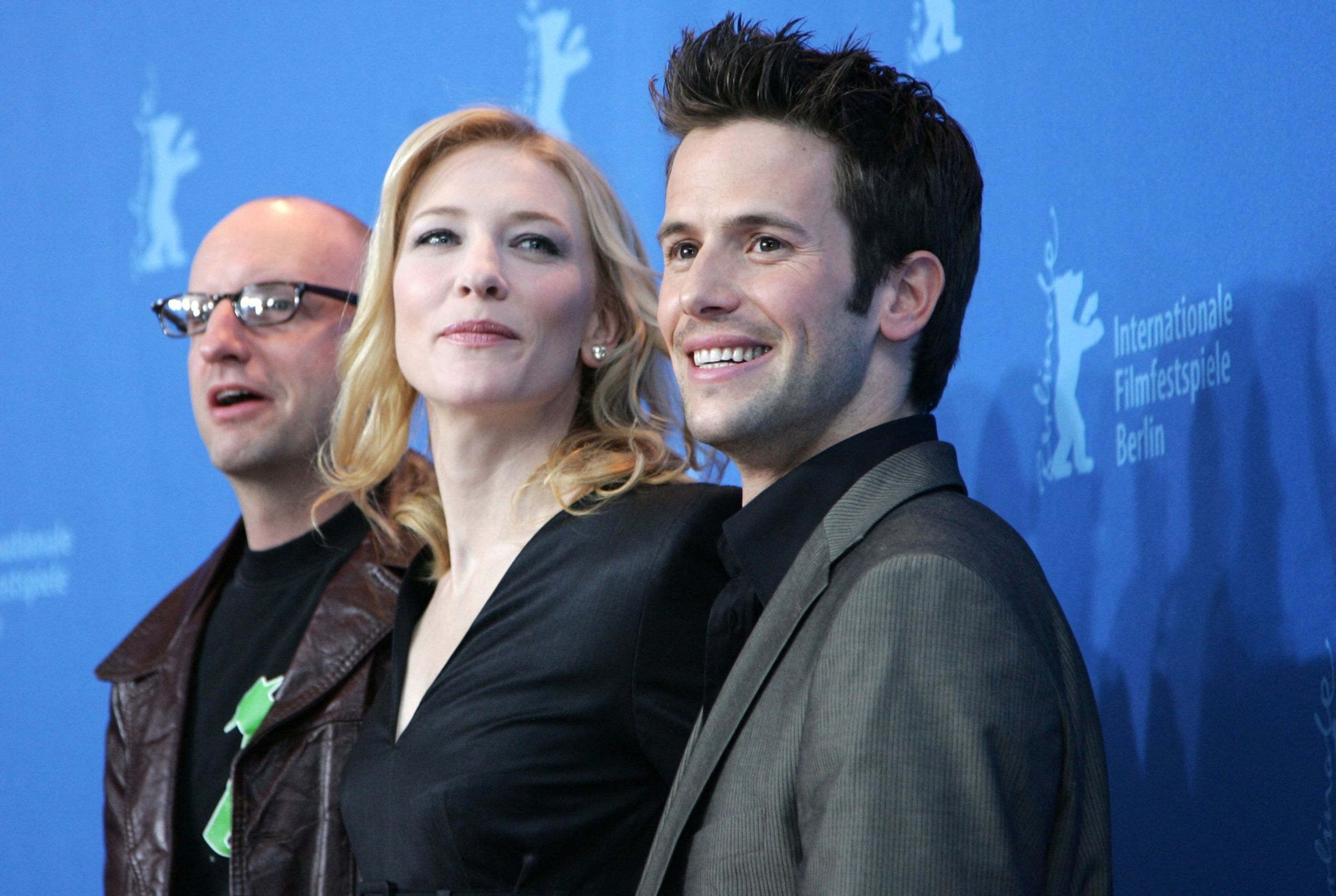 Steven Soderbergh, Cate Blanchett a Christian Oliver, 2007 premiéra filmu Berlínské spiknutí - Herec Christian Oliver (1/5)
