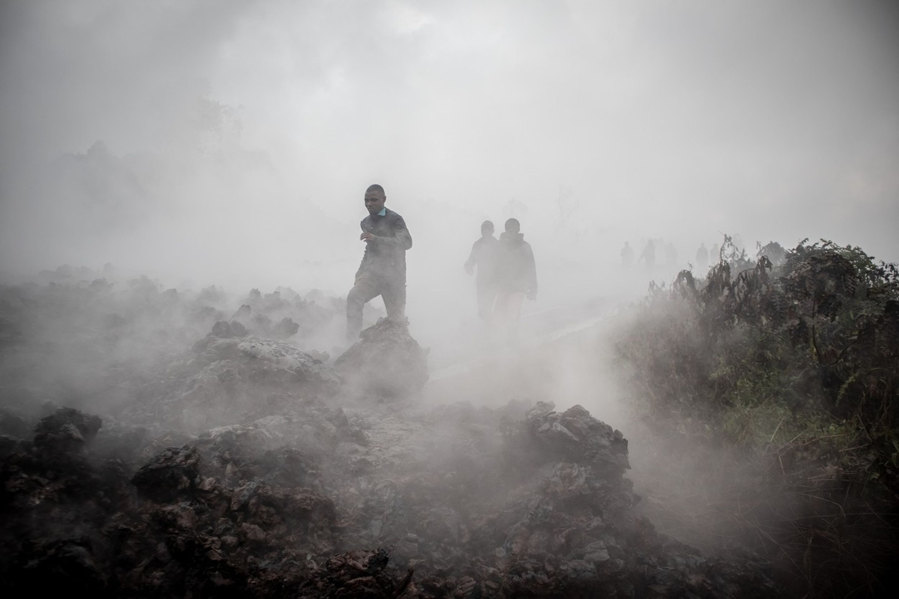 Na východě Konga vybuchla sopka Nyiragongo - 1 - GALERIE: Na východě Konga vybuchla sopka Nyiragongo (1/5)