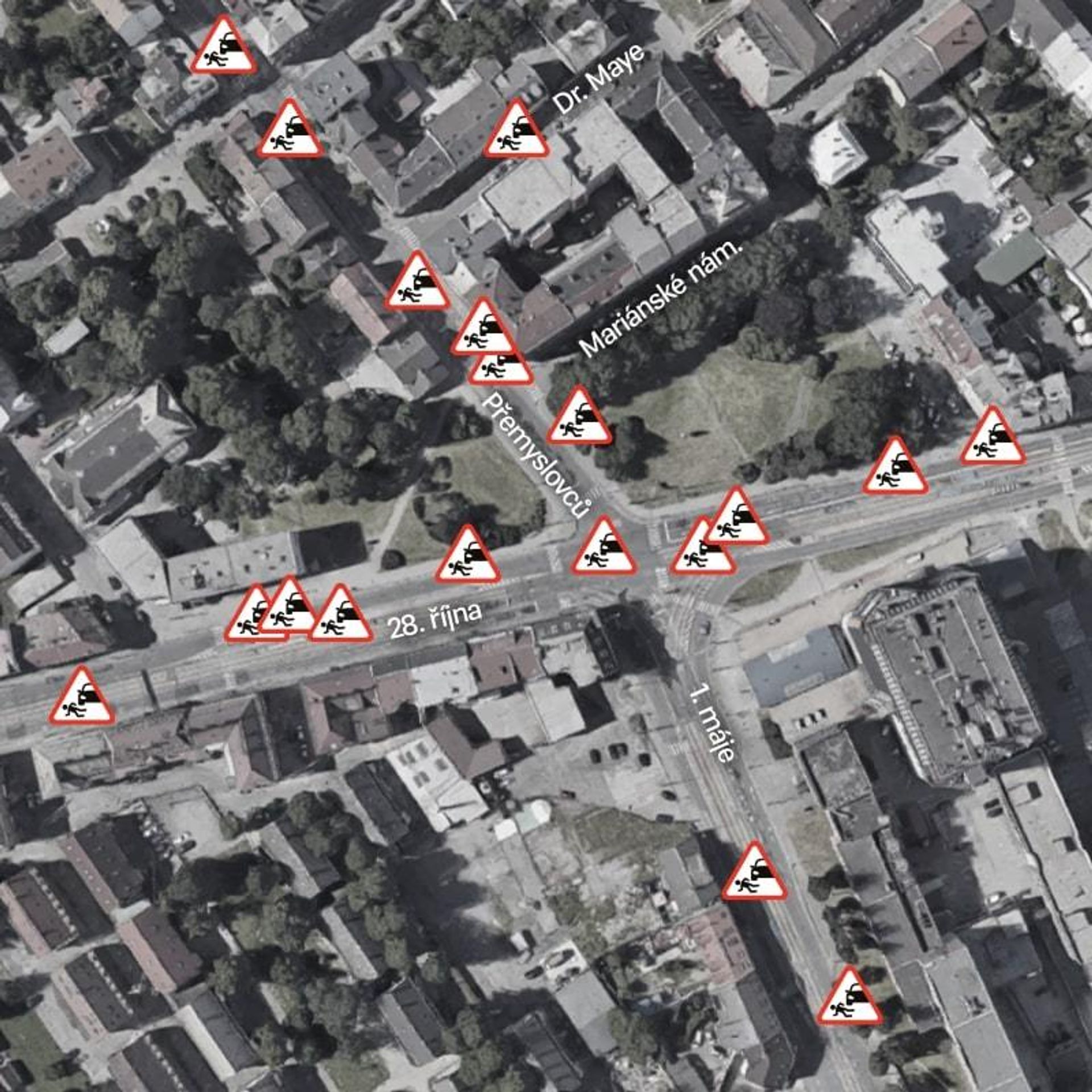 Nebezpečné křižovatky Ostrava - 2 - GALERIE: Nebezpečné křižovatky v Ostravě (4/5)