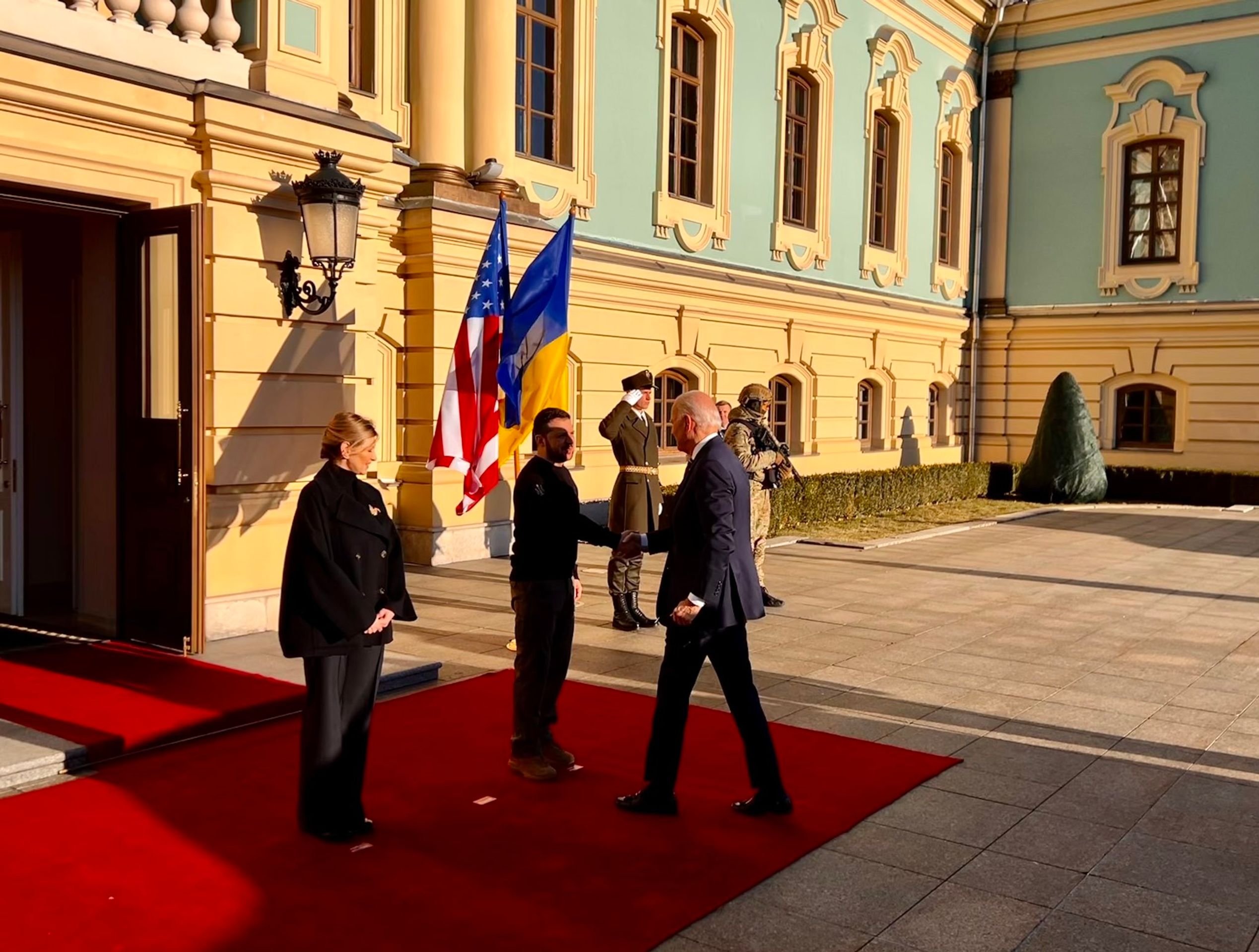 Joe Biden na Ukrajině - Prezident Joe Biden navštívil Ukrajinu (7/19)
