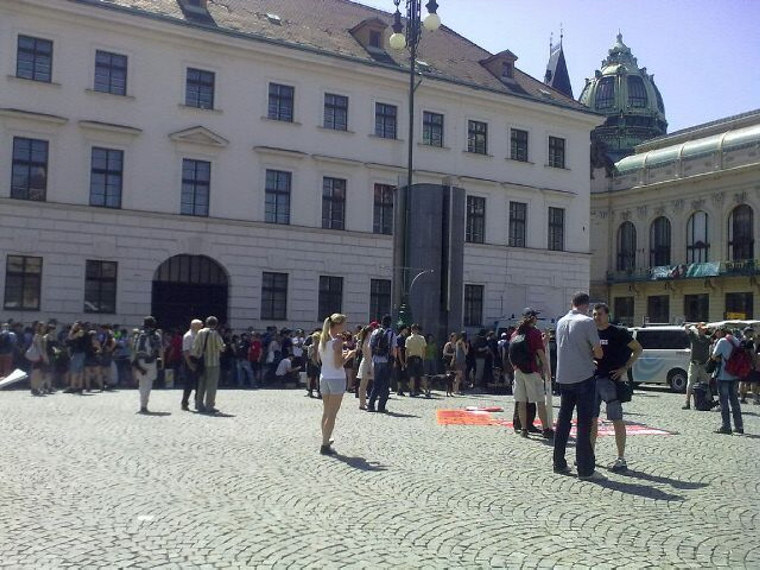Anarchisté na náměstí Republiky - 3 - Oslavy Svátku práce - anarchisté (3/16)
